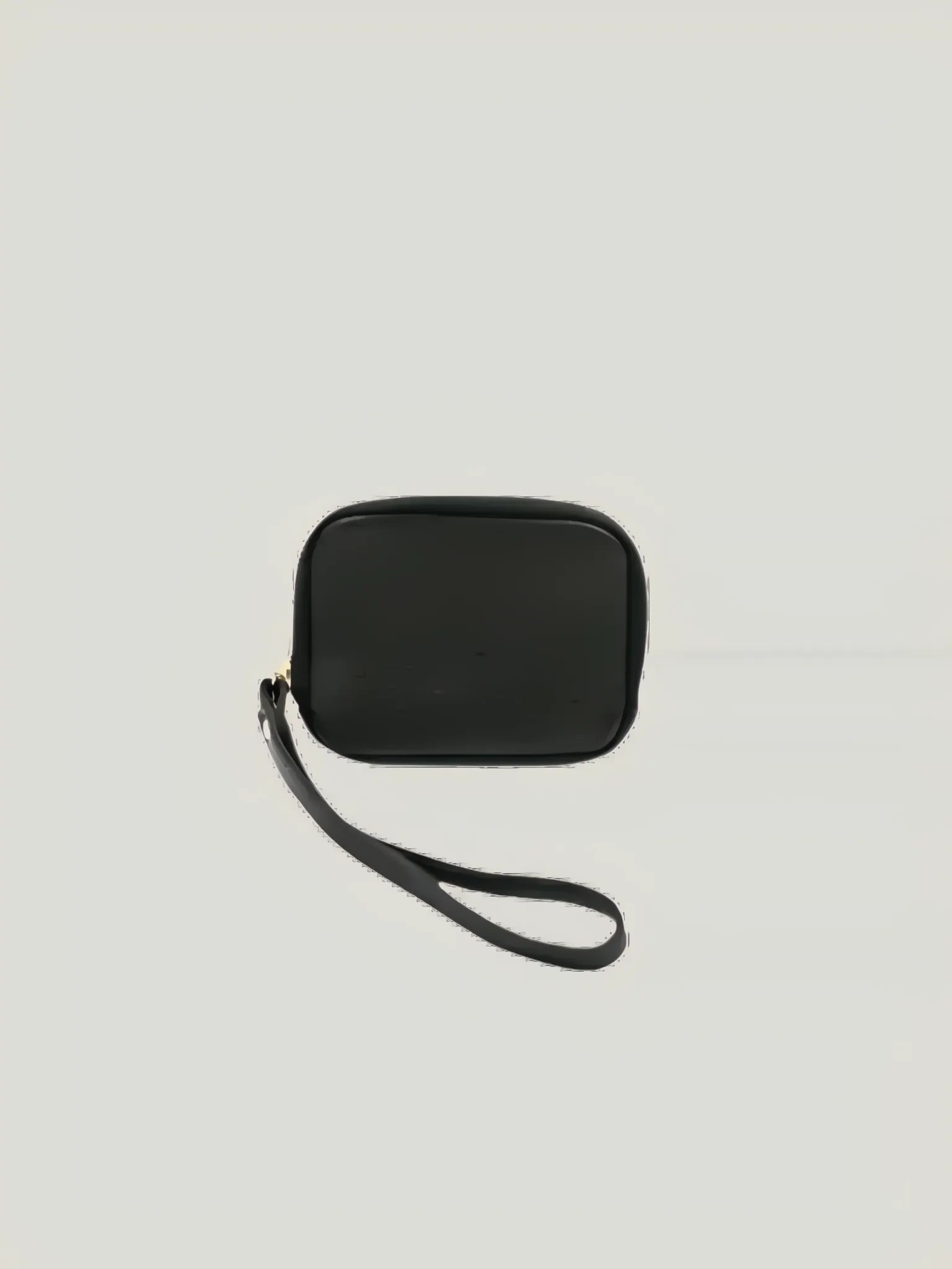 TAH Bags TAH Bags Leather Tech Pouch Wristlet in BLACK - Accessories | Queen Anna House of Fashion Women's Luxury Fashion