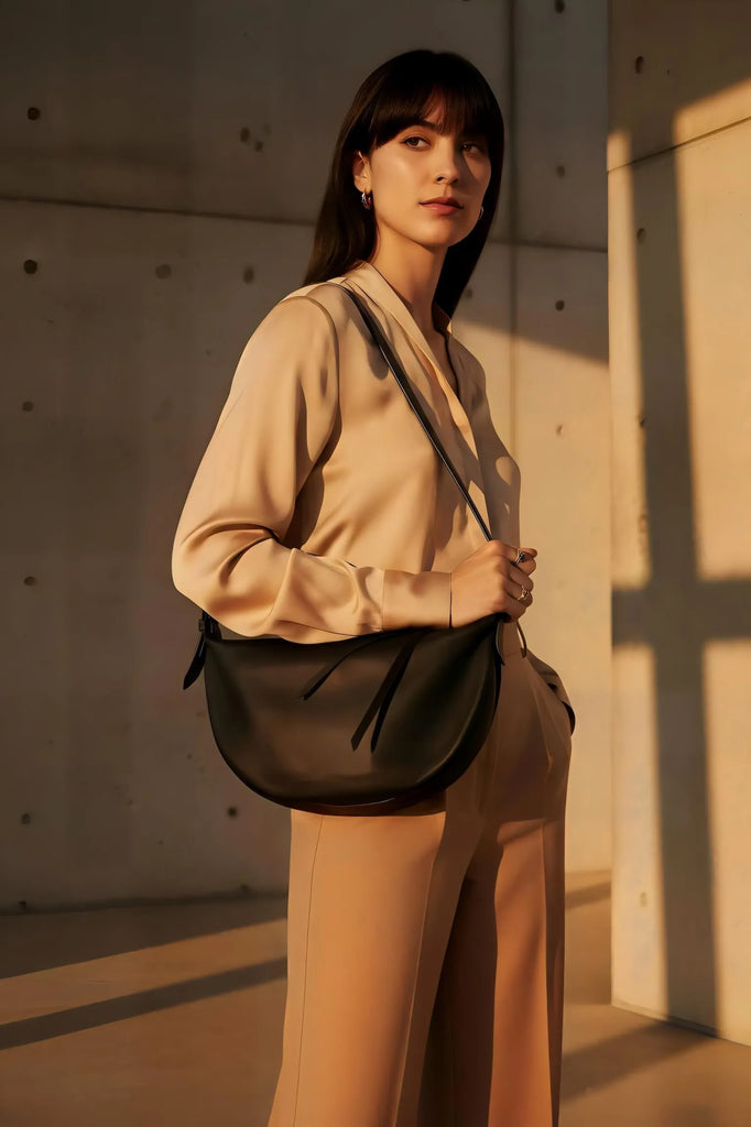 TAH Bags TAH Bags Nova Sling Bag in Black - Accessories | Queen Anna House of Fashion Women's Luxury Fashion