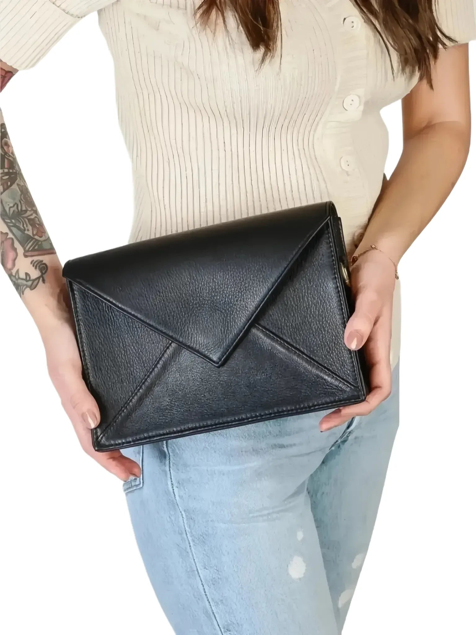 TAH Bags TAH Bags Oscar Envelope Mini in Black - Bags | Queen Anna House of Fashion Women's Luxury Fashion