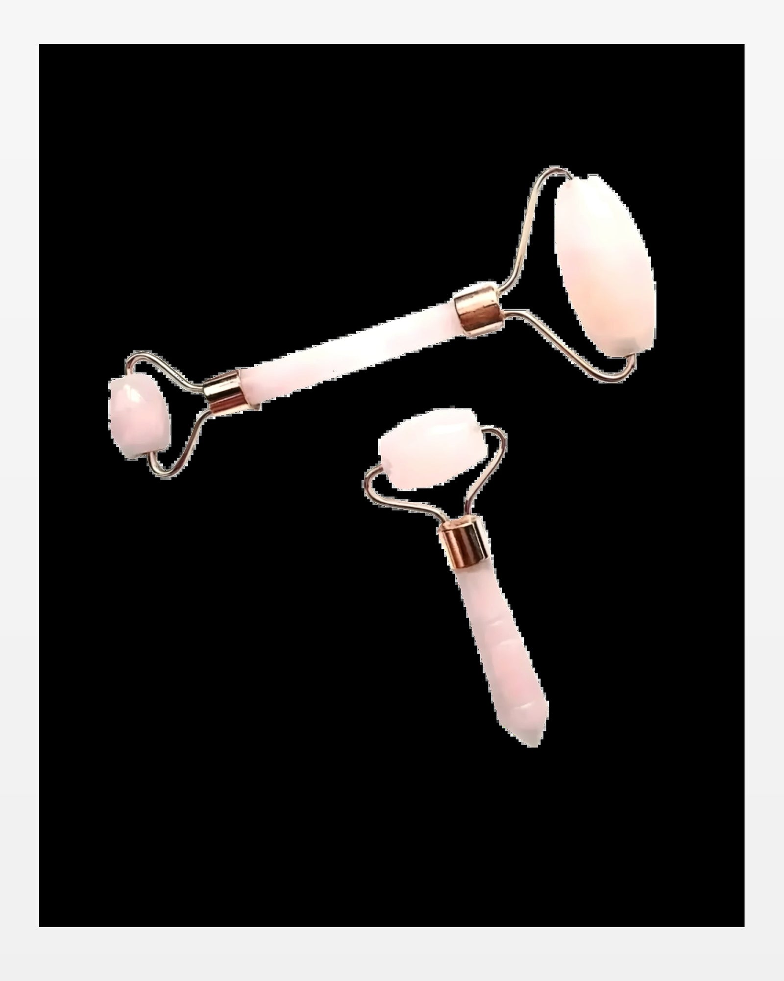Tao Radiance Sakura Rose Quartz Roller Set