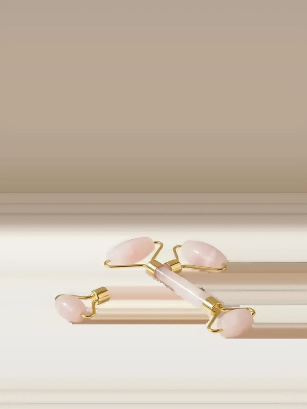 Tao Radiance Tao Radiance Sakura Rose Quartz Roller Set in Rose Quartz Roller - Lifestyle | Queen Anna House of Fashion Women's Luxury Fashion