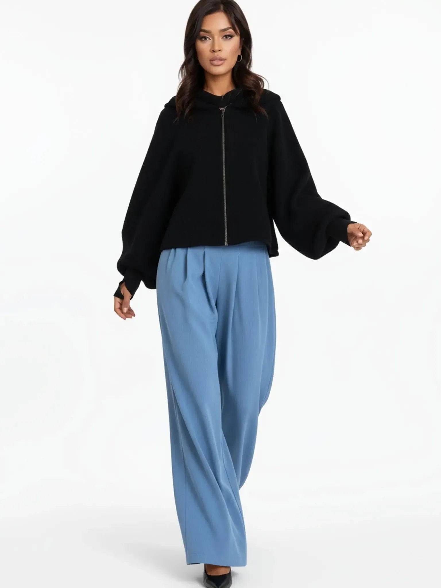 the-lnk-the-lnk-short-boucle-jacket-2 | Queen Anna House of Fashion Women's Luxury Fashion
