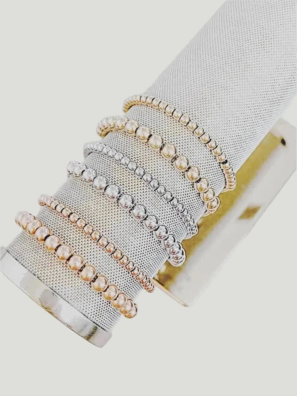 The Stack Society The Stack Society Stacker Bead Bracelets in 4 MM - Jewelry | Queen Anna House of Fashion Women's Luxury Fashion