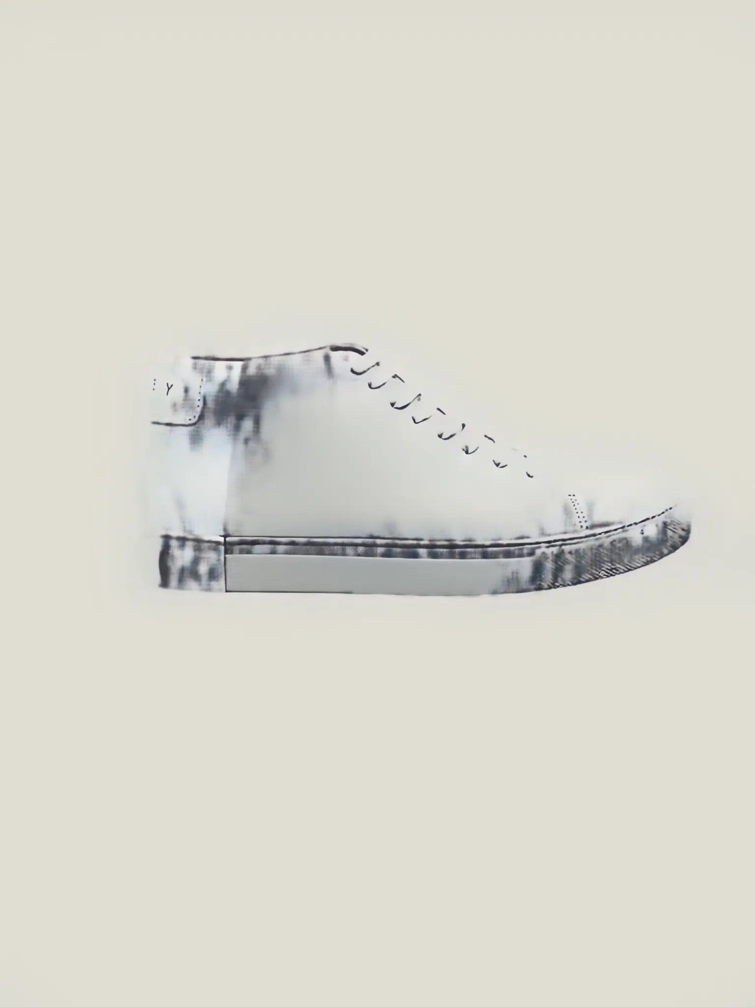 THEY THEY Two Tone Mid Top Sneakers in 41 - Shoes | Queen Anna House of Fashion Women's Luxury Fashion