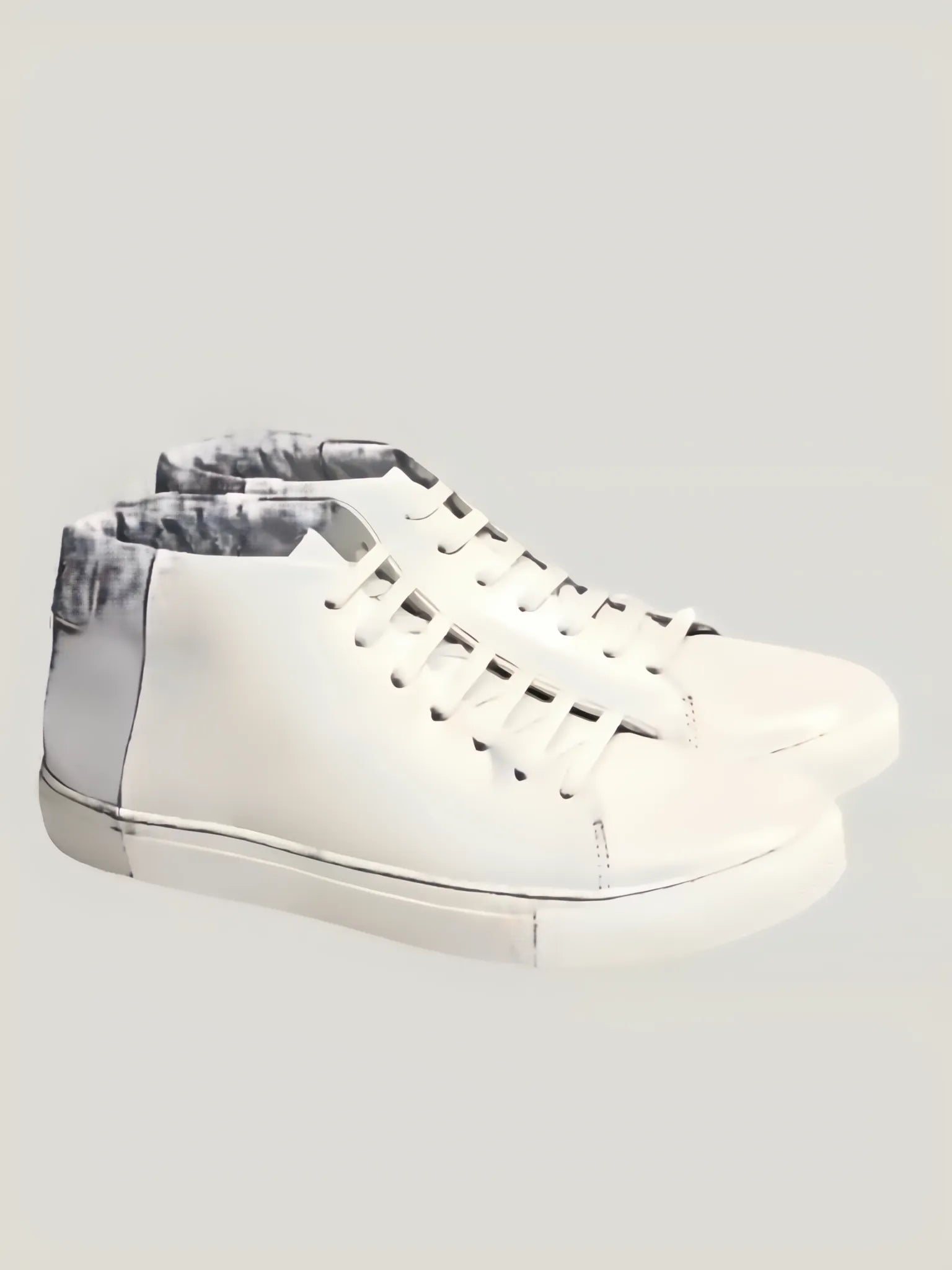 THEY THEY Two Tone Mid Top Sneakers in 41 - Shoes | Queen Anna House of Fashion Women's Luxury Fashion