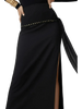 Touché Privé Touché Privé Gold Studded Maxi Skirt in S - Bottom | Queen Anna House of Fashion Women's Luxury Fashion