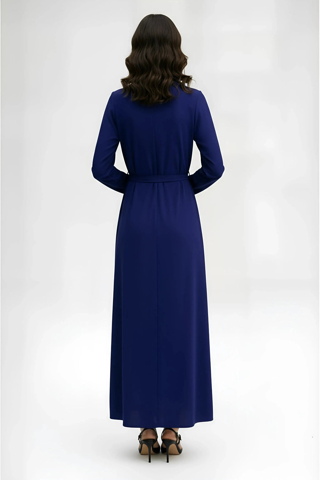 Touché Privé Touché Privé Satin Cowl Neck Dress in Fuchsia Pink - Dress | Queen Anna House of Fashion Women's Luxury Fashion