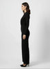 Touché Privé Touché Privé Wrap Front Black Jumpsuit in S - Bottom | Queen Anna House of Fashion Women's Luxury Fashion