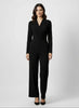 Touché Privé Touché Privé Wrap Front Black Jumpsuit in S - Bottom | Queen Anna House of Fashion Women's Luxury Fashion