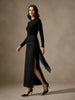 Touché Privé Touché Privé Gold Studded Maxi Skirt in Black - Bottom | Queen Anna House of Fashion Women's Luxury Fashion