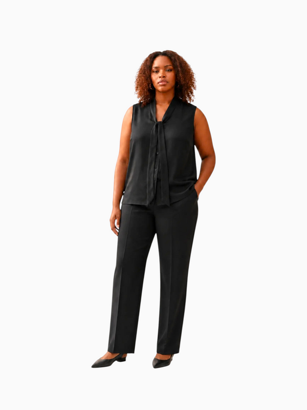Universal Standard Universal Standard Brava Cupro Blouse in 2-4 (3XS) - Top | Queen Anna House of Fashion Women's Luxury Fashion
