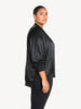 Universal Standard Universal Standard Satin Bomber Jacket in 10-12 (XS) - Outerwear | Queen Anna House of Fashion Women's Luxury Fashion