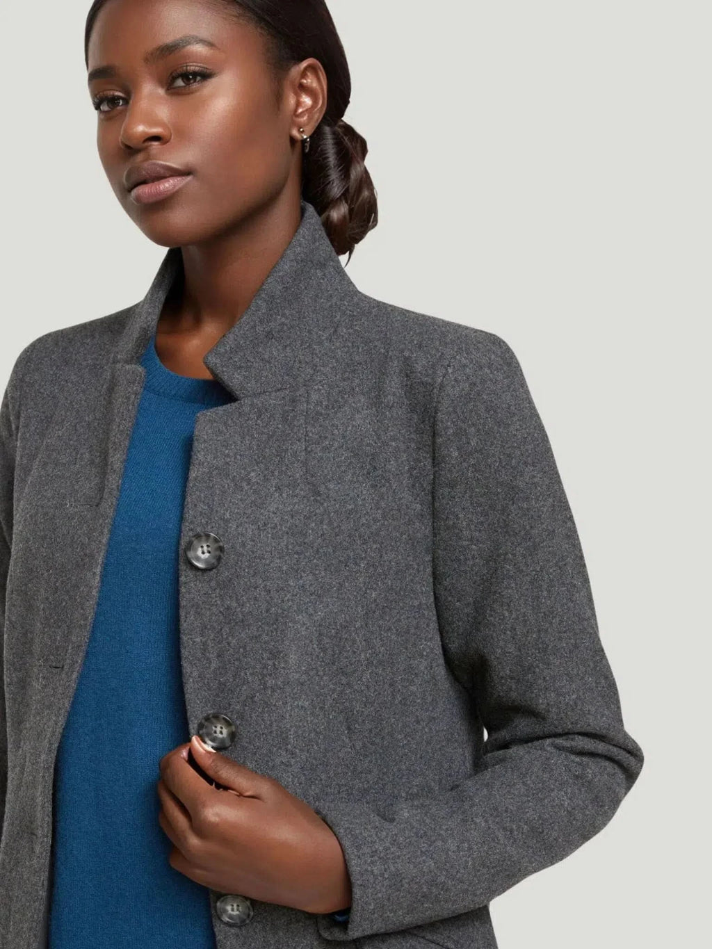 Universal Standard Universal Standard Beas Coat in 2-4 (3XS) - Outerwear | Queen Anna House of Fashion Women's Luxury Fashion