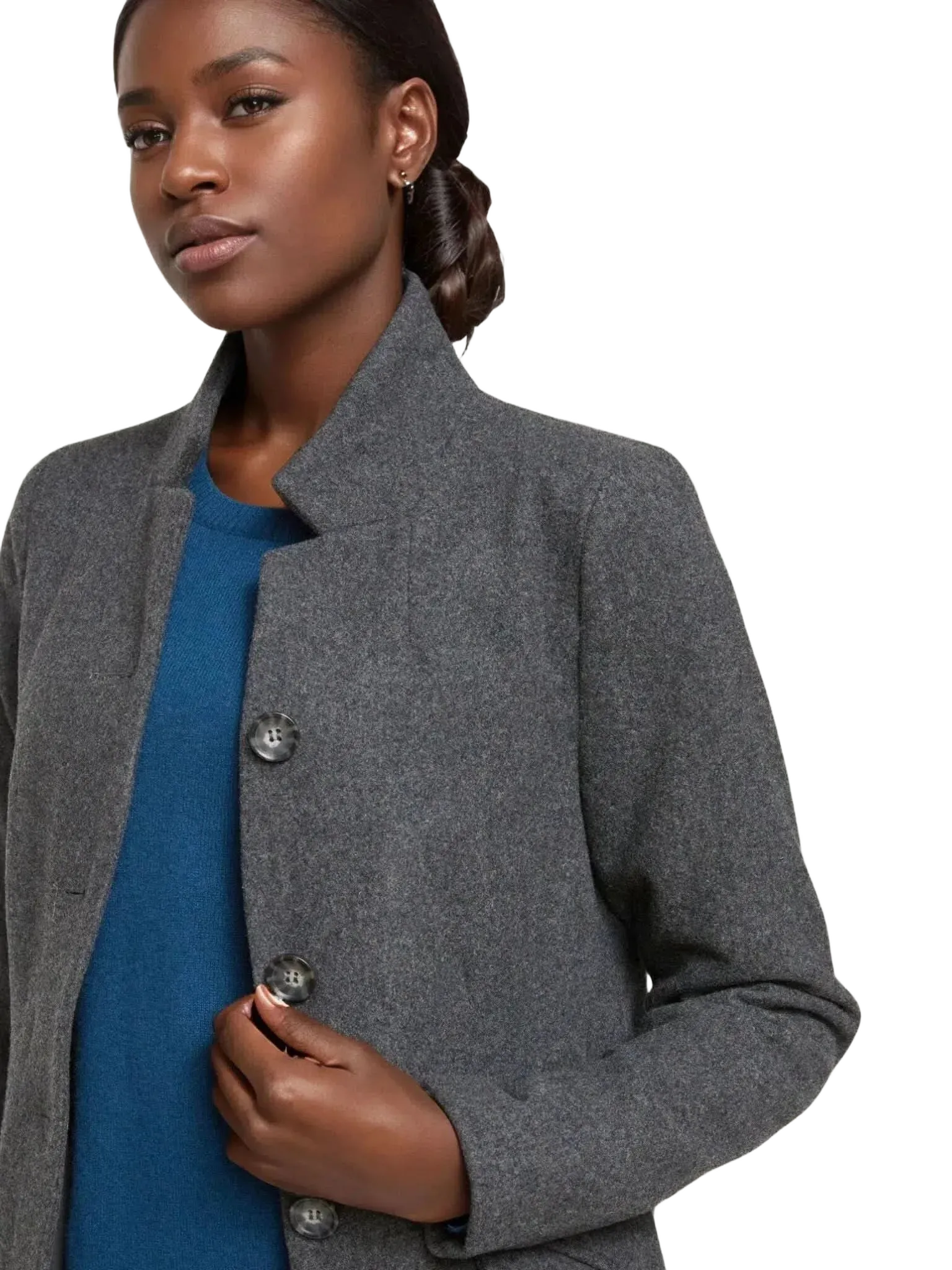 Universal Standard Universal Standard Beas Coat in 2-4 (3XS) - Outerwear | Queen Anna House of Fashion Women's Luxury Fashion