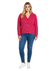 Universal Standard Universal Standard Better Than Wool Cardigan in Fuchsia Pink - Top | Queen Anna House of Fashion Women's Luxury Fashion