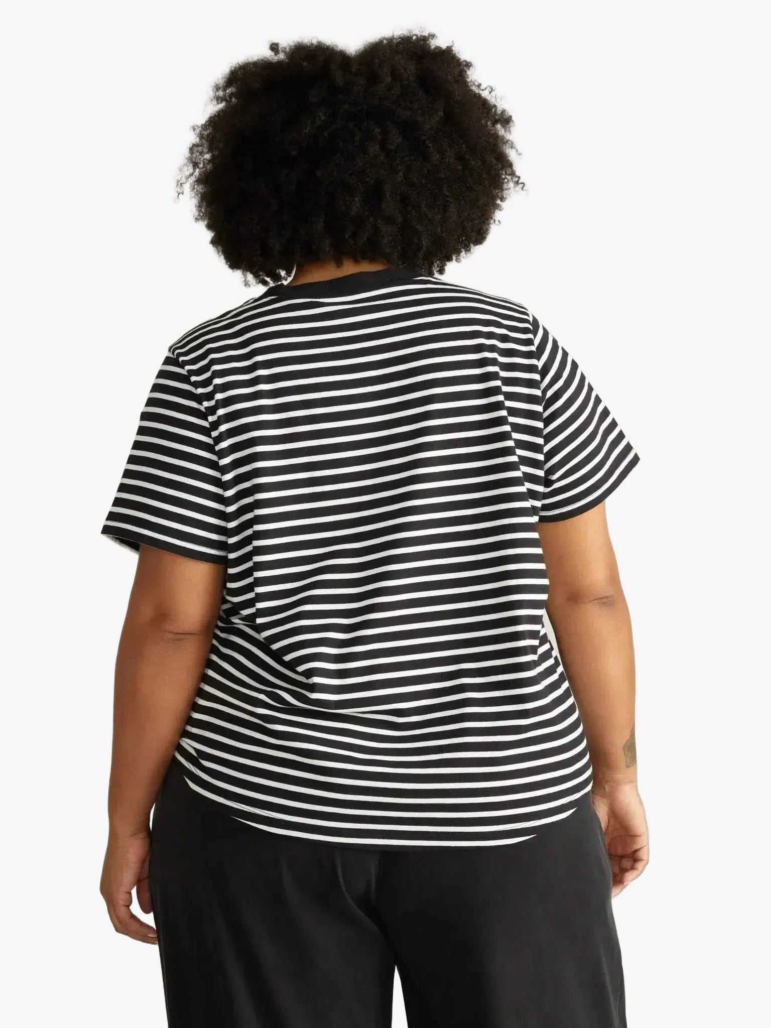 Universal Standard Universal Standard Breton Stripe Garcon Tee in 0-2 (4XS) - Top | Queen Anna House of Fashion Women's Luxury Fashion