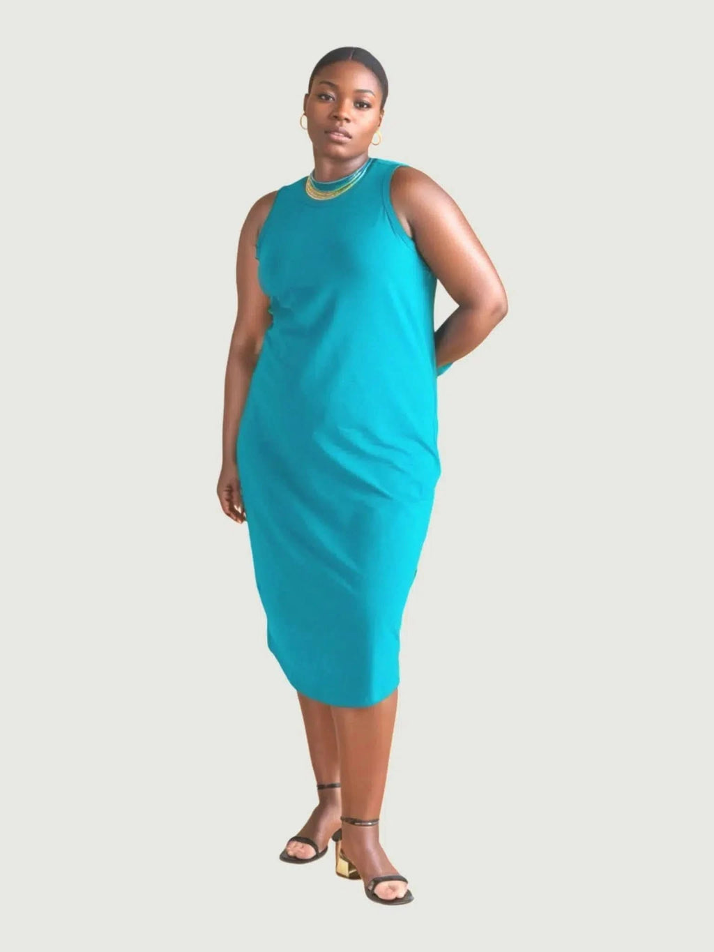 Universal Standard Universal Standard Cai High Neck Tank Dress in 6-8 (2XS) - Dress | Queen Anna House of Fashion Women's Luxury Fashion