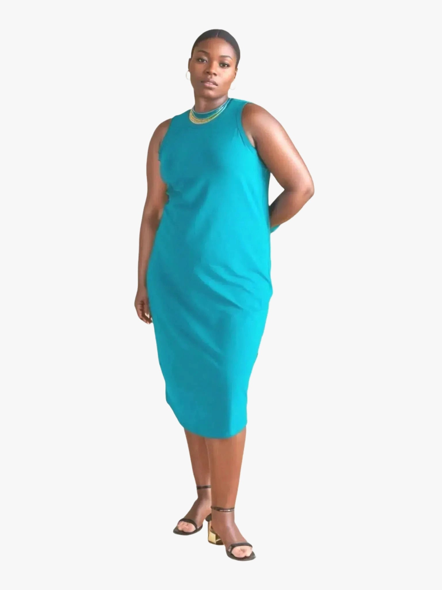 Universal Standard Universal Standard Cai High Neck Tank Dress in 6-8 (2XS) - Dress | Queen Anna House of Fashion Women's Luxury Fashion