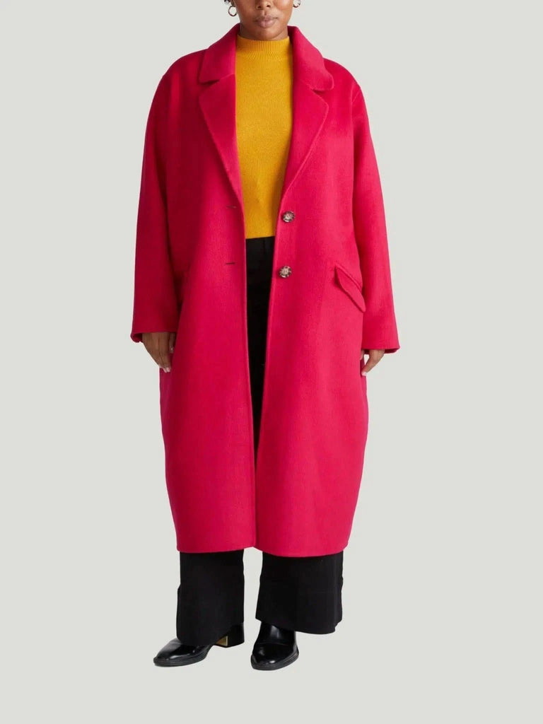 Universal Standard Universal Standard Double Face Luxe Coat in 6-8 (2XS) - Outerwear | Queen Anna House of Fashion Women's Luxury Fashion