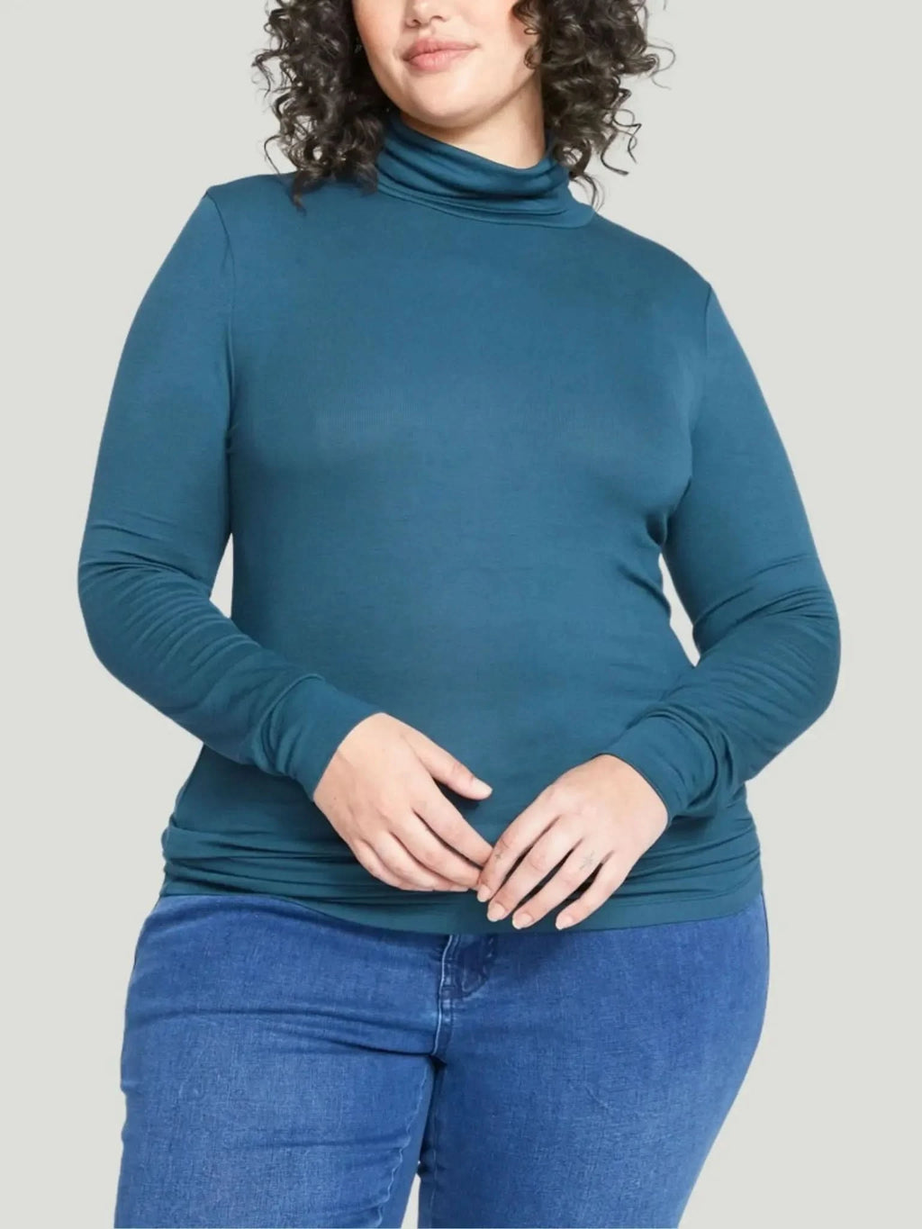 Universal Standard Universal Standard Foundation Turtleneck in 2-4 (3XS) - Top | Queen Anna House of Fashion Women's Luxury Fashion