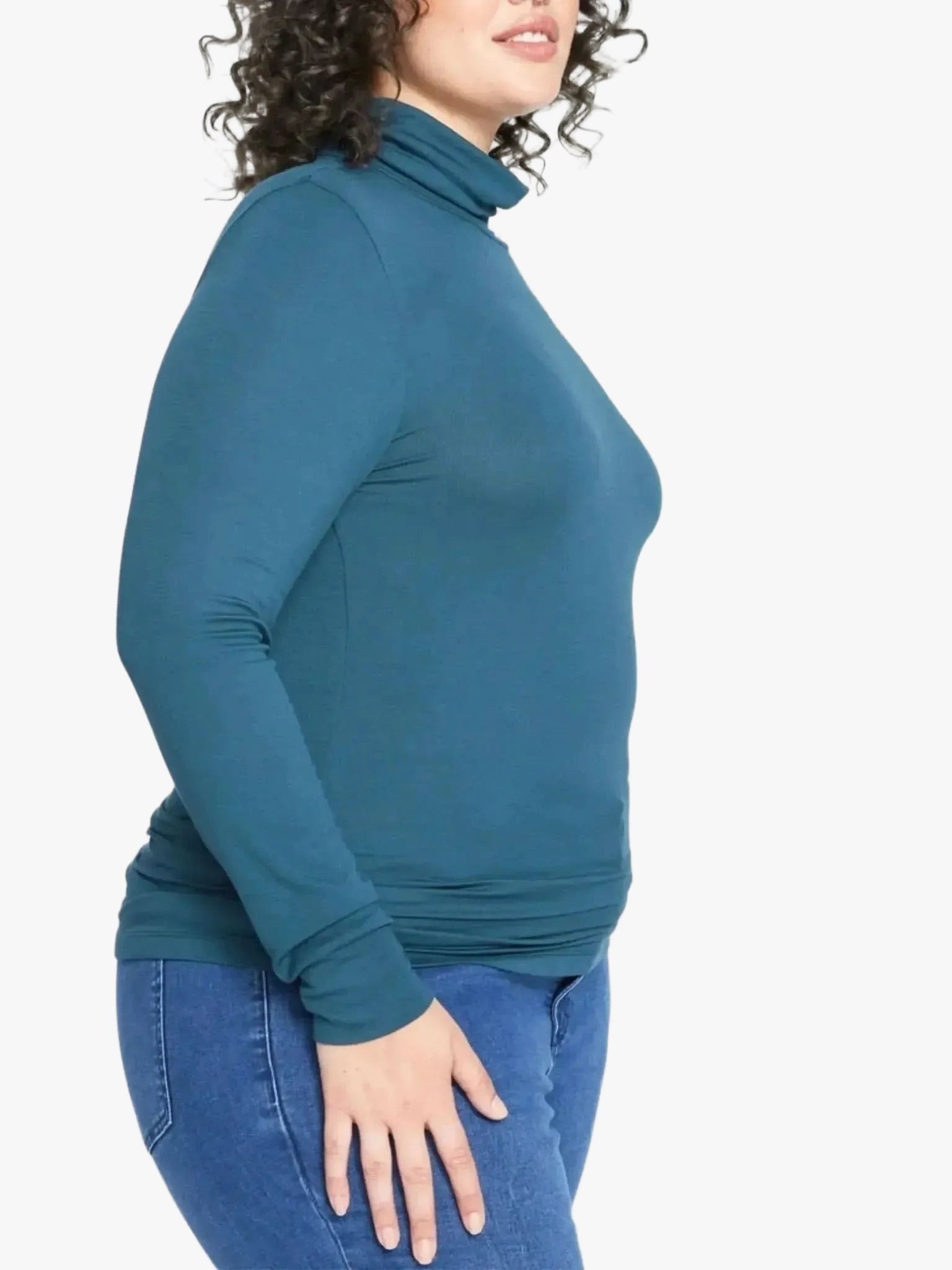 Universal Standard Universal Standard Foundation Turtleneck in 2-4 (3XS) - Top | Queen Anna House of Fashion Women's Luxury Fashion