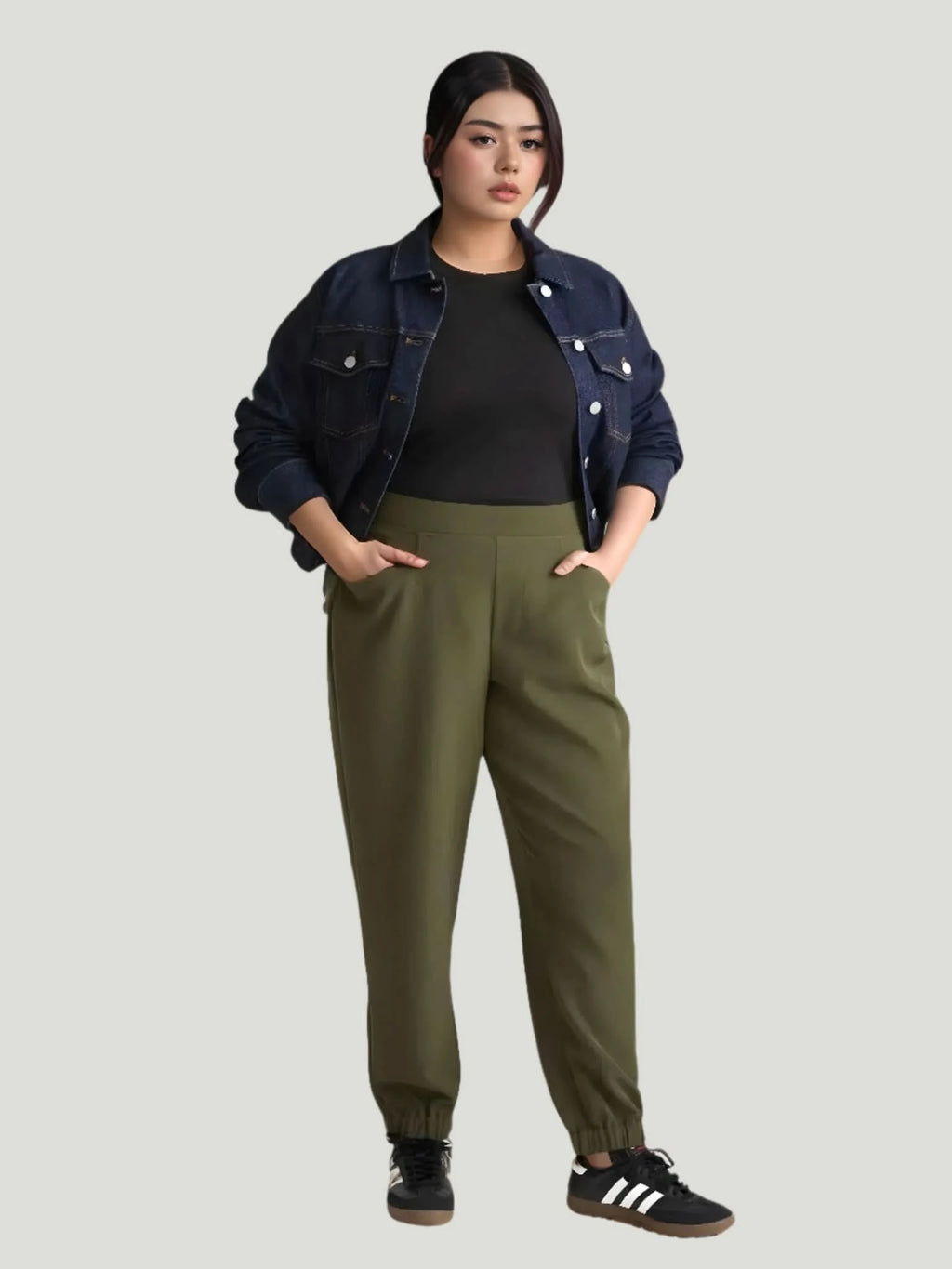 Universal Standard Universal Standard Go-Stretch Jogger in 2-4 (3XS) - Bottom | Queen Anna House of Fashion Women's Luxury Fashion