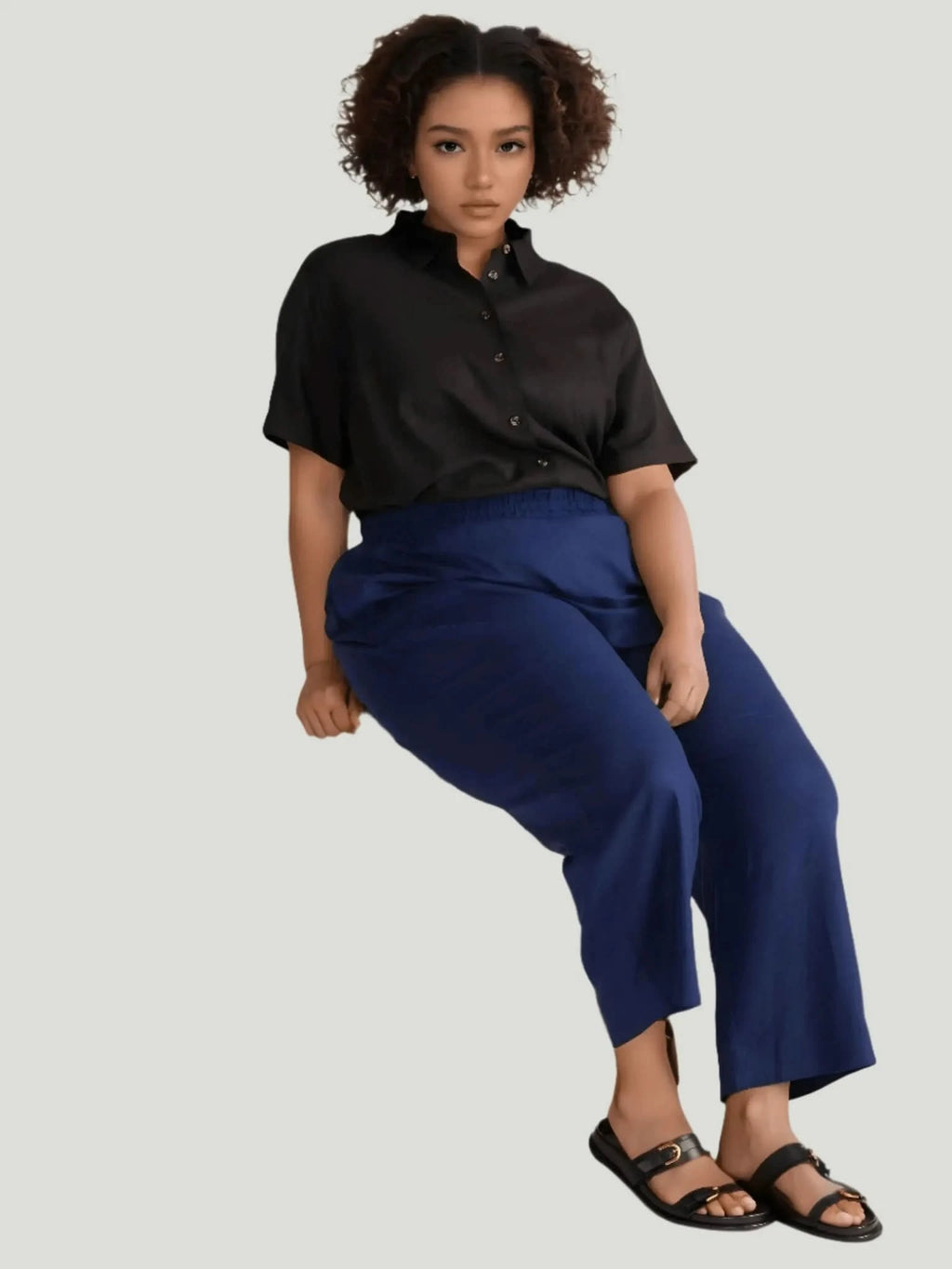 Universal Standard Universal Standard Iris Linen Pants in 2-4 (3XS) - Bottom | Queen Anna House of Fashion Women's Luxury Fashion