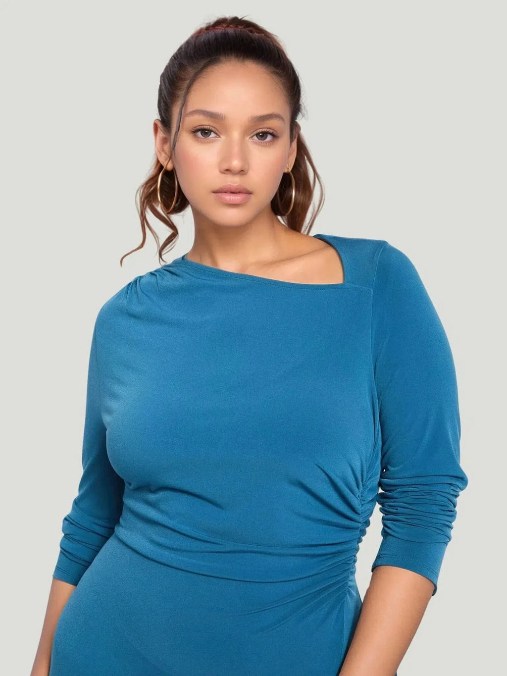 Universal Standard Universal Standard Jersey Cinched Dress in 2-4 (3XS) - Dress | Queen Anna House of Fashion Women's Luxury Fashion