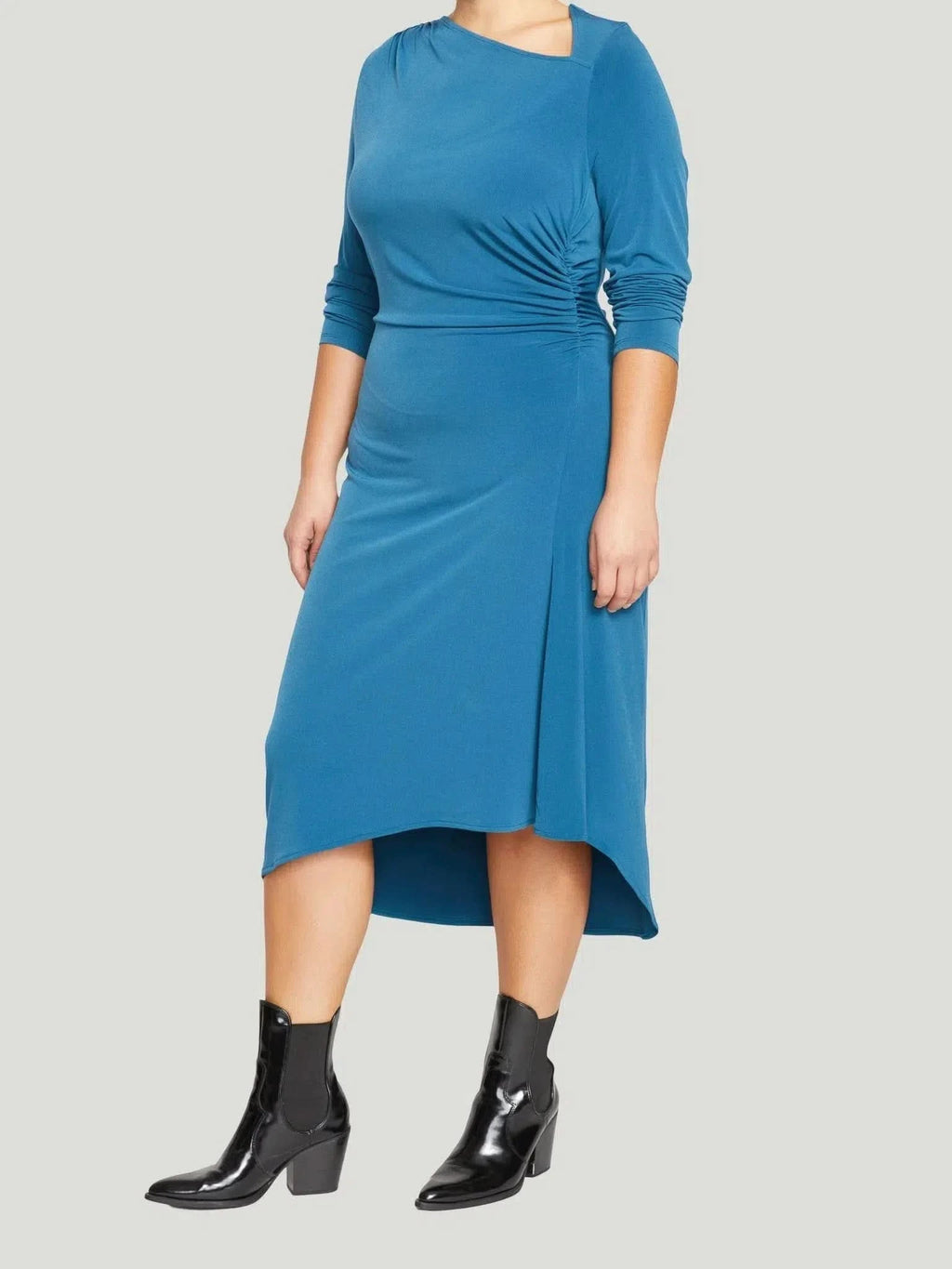 Universal Standard Universal Standard Jersey Cinched Dress in 2-4 (3XS) - Dress | Queen Anna House of Fashion Women's Luxury Fashion