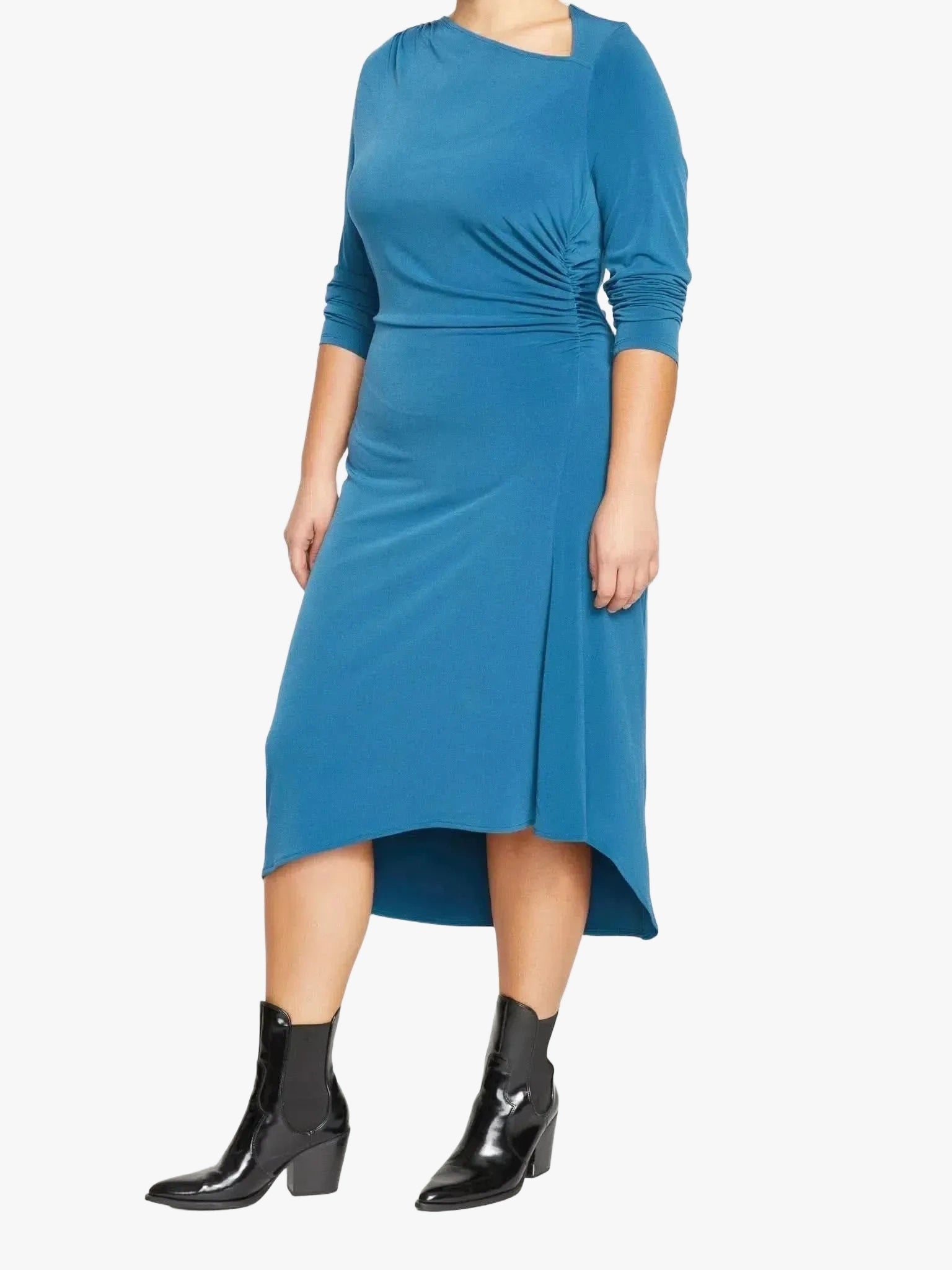 Universal Standard Universal Standard Jersey Cinched Dress in 2-4 (3XS) - Dress | Queen Anna House of Fashion Women's Luxury Fashion