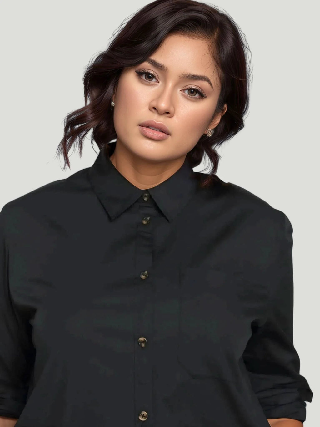 Universal Standard Universal Standard Odeon Stretch Poplin Shirtdress in 2-4 (3XS) - Dress | Queen Anna House of Fashion Women's Luxury Fashion