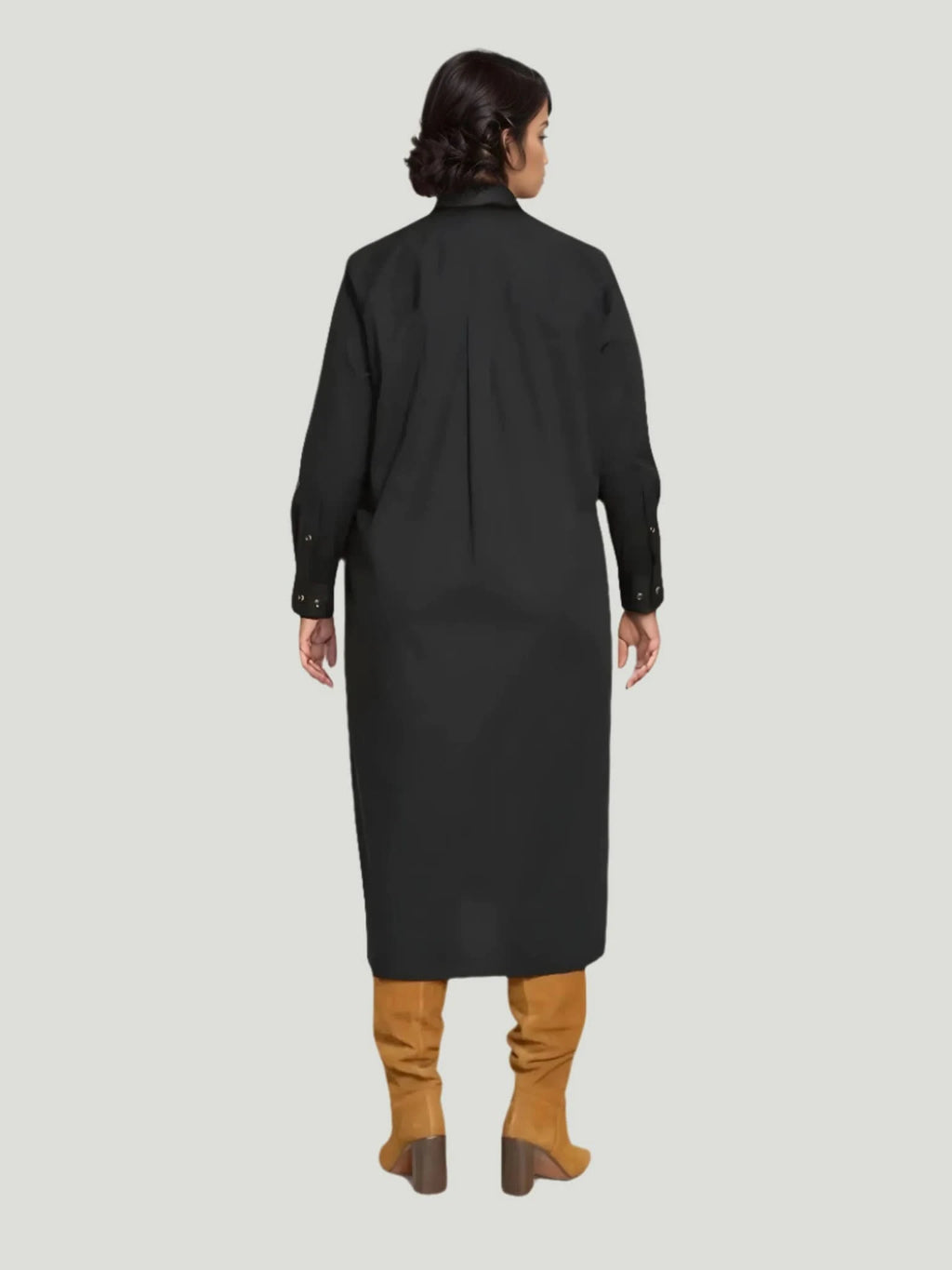 Universal Standard Universal Standard Odeon Stretch Poplin Shirtdress in 2-4 (3XS) - Dress | Queen Anna House of Fashion Women's Luxury Fashion