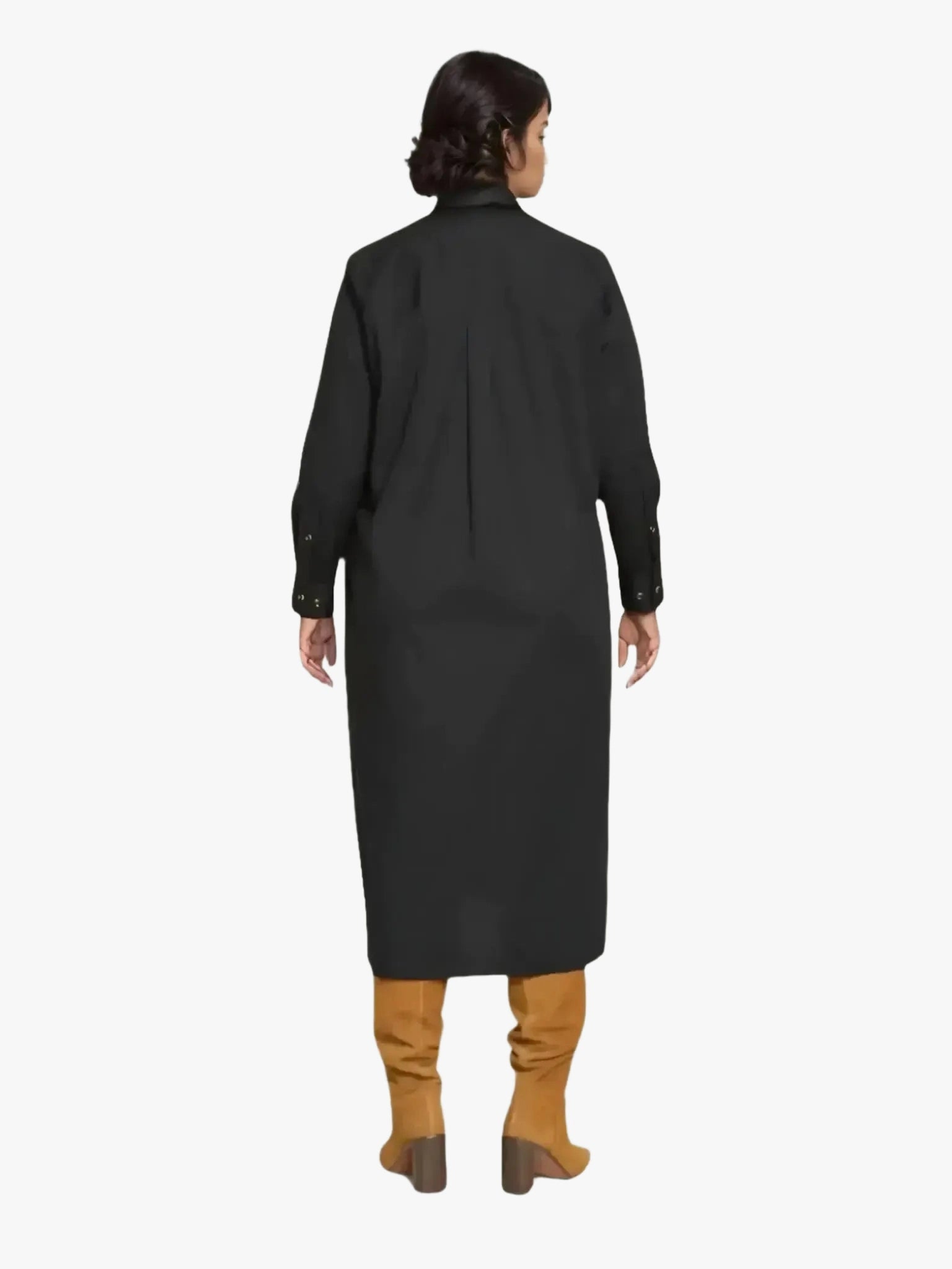 Universal Standard Universal Standard Odeon Stretch Poplin Shirtdress in 2-4 (3XS) - Dress | Queen Anna House of Fashion Women's Luxury Fashion