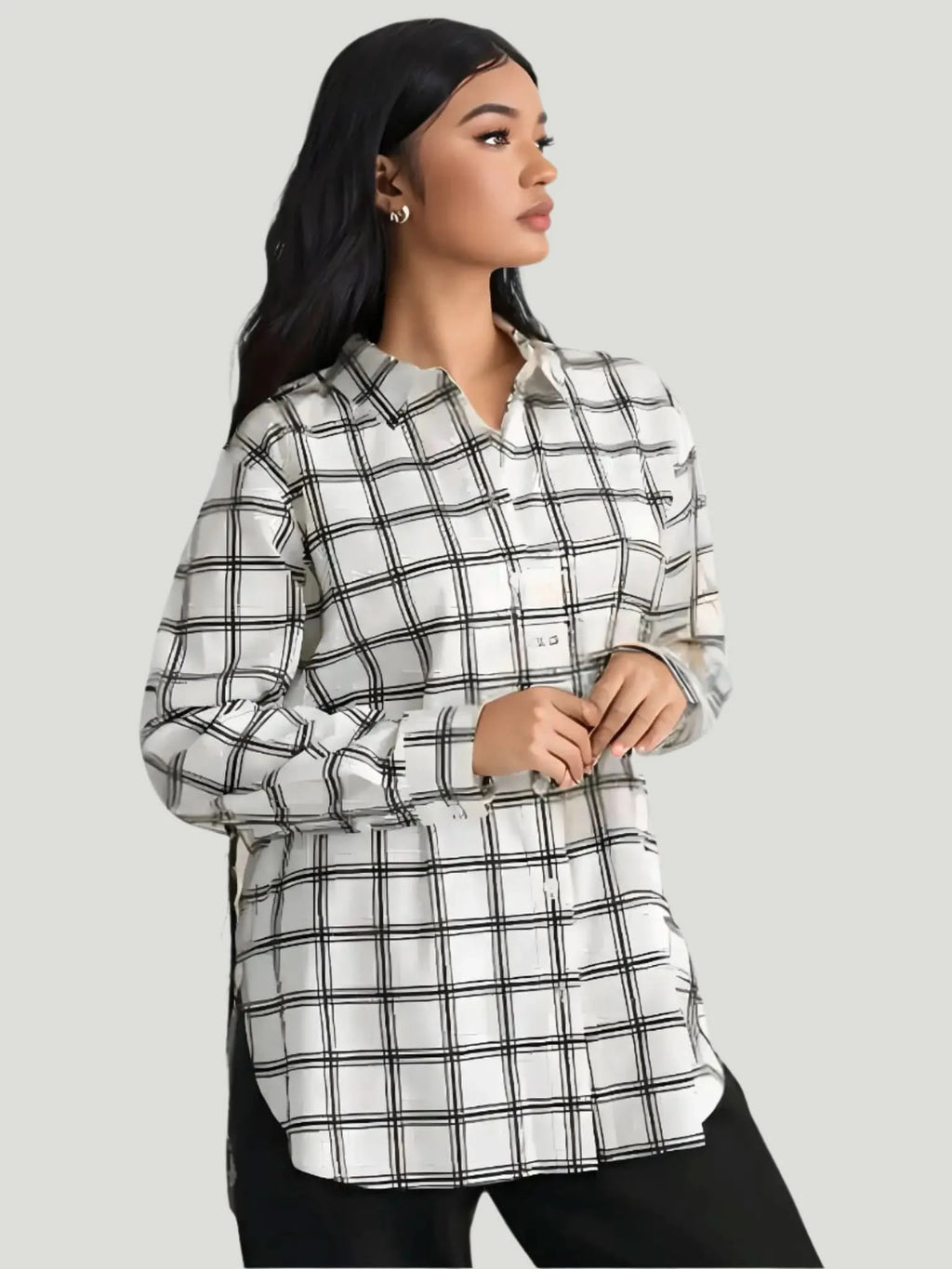Universal Standard Universal Standard Poplin Shirt in 2-4 (3XS) - Top | Queen Anna House of Fashion Women's Luxury Fashion
