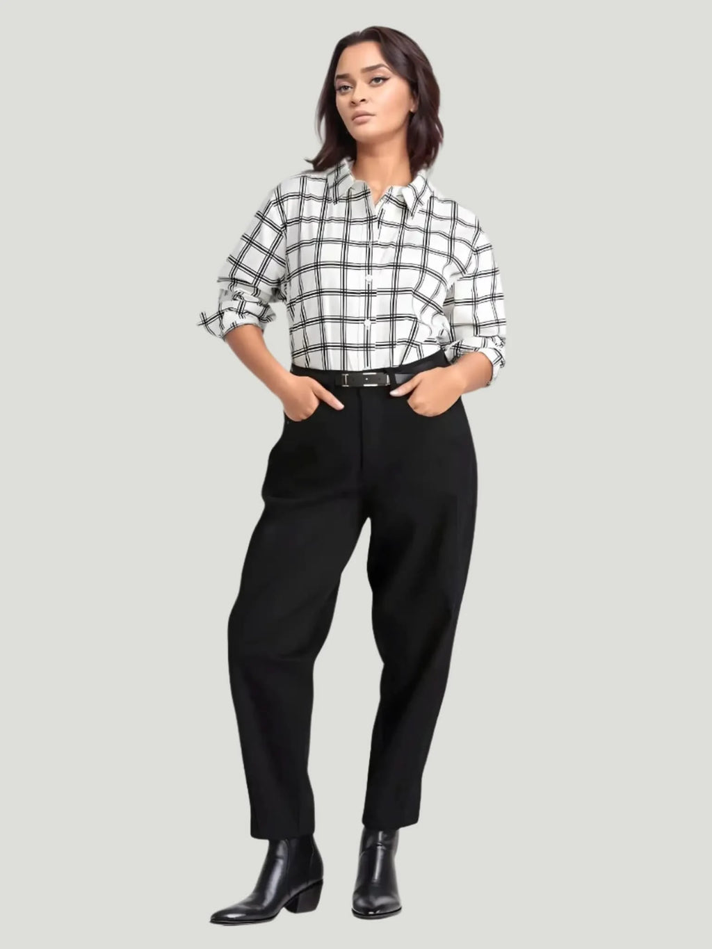Universal Standard Universal Standard Poplin Shirt in 2-4 (3XS) - Top | Queen Anna House of Fashion Women's Luxury Fashion