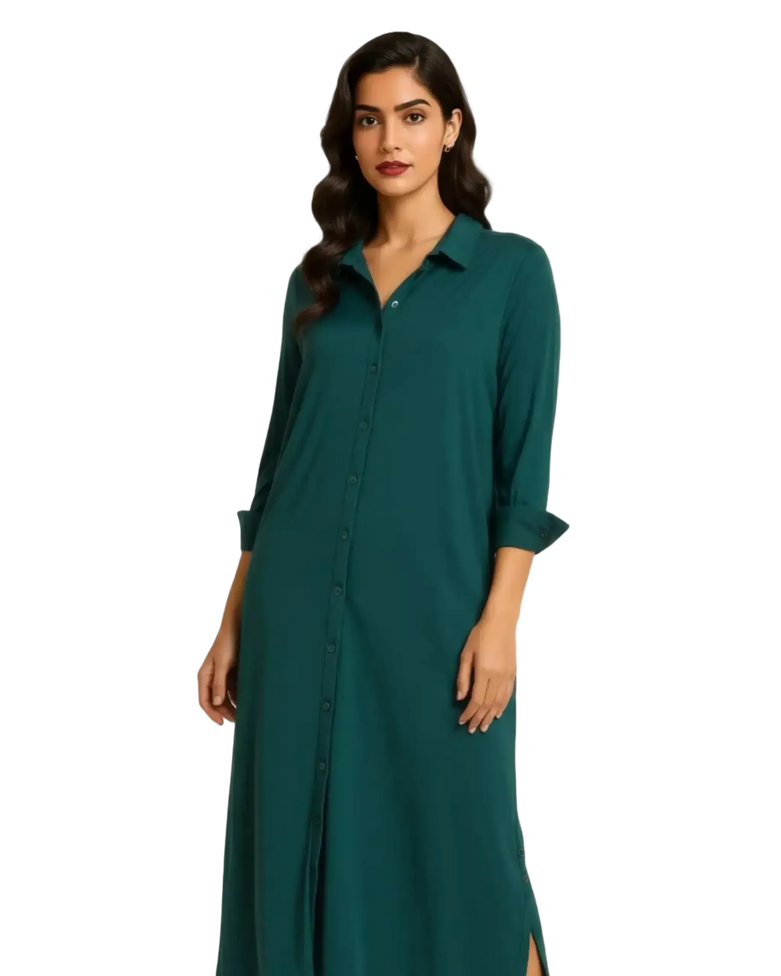 Universal Standard Universal Standard Sally Liquid Jersey Shirt Dress in 10-12 (XS) - Dress | Queen Anna House of Fashion Women's Luxury Fashion