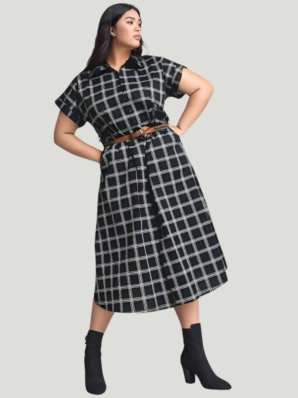Universal Standard Universal Standard Sandy Stretch Poplin Shirtdress in 2-4 (3XS) - Dress | Queen Anna House of Fashion Women's Luxury Fashion