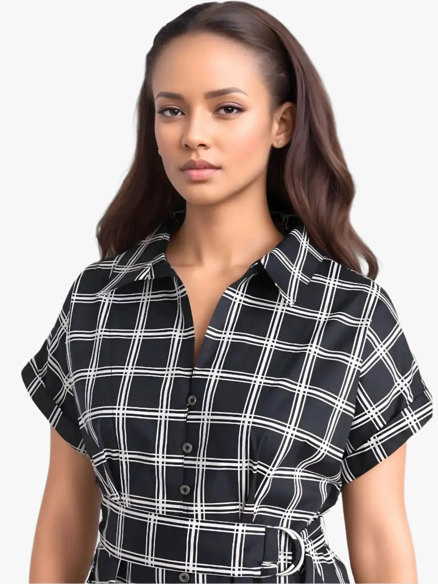 Universal Standard Universal Standard Sandy Stretch Poplin Shirtdress in 2-4 (3XS) - Dress | Queen Anna House of Fashion Women's Luxury Fashion