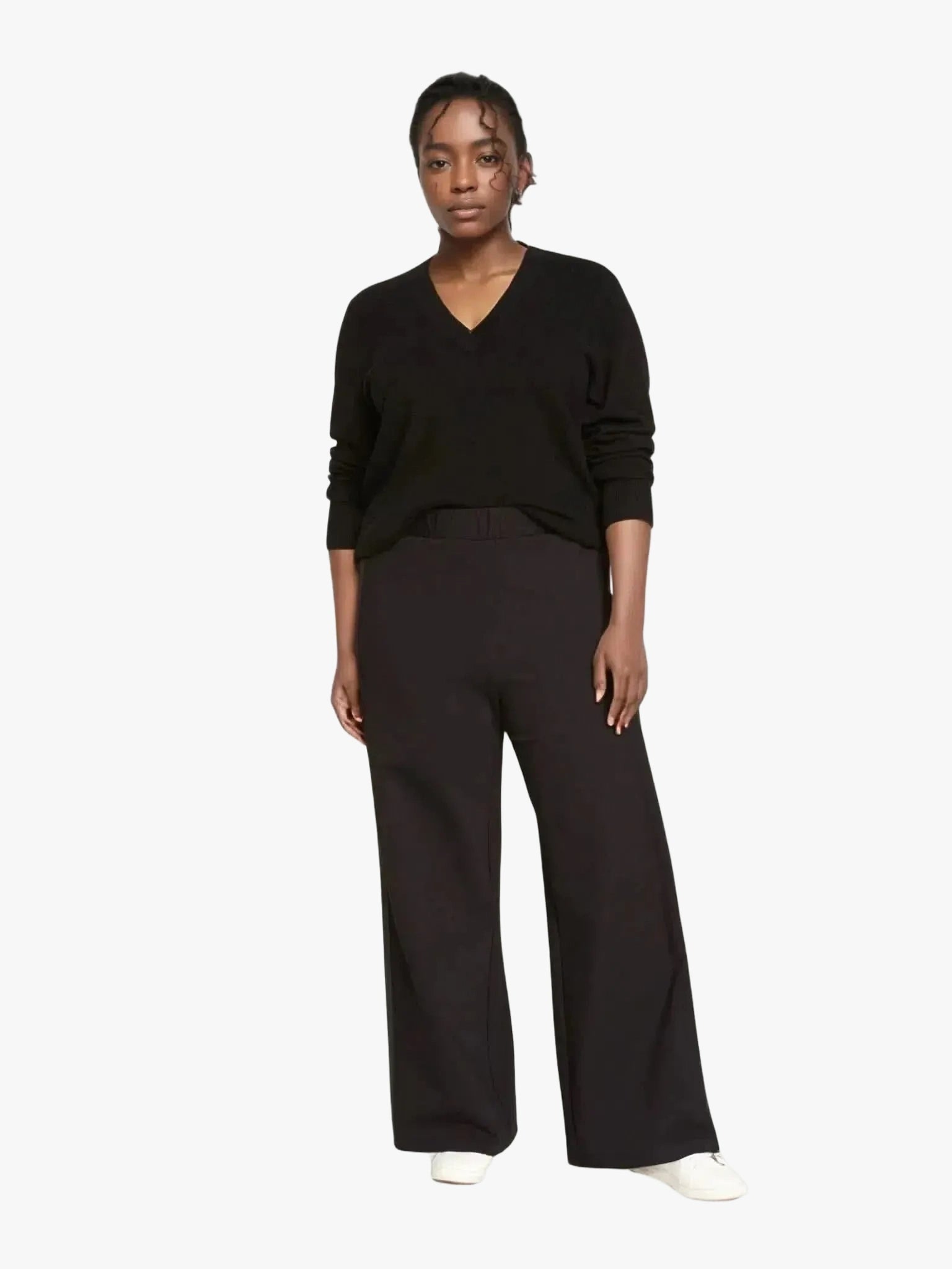Universal Standard Universal Standard Stephanie Wide Leg Ponte Pant in 18-20 (M) - Bottom | Queen Anna House of Fashion Women's Luxury Fashion