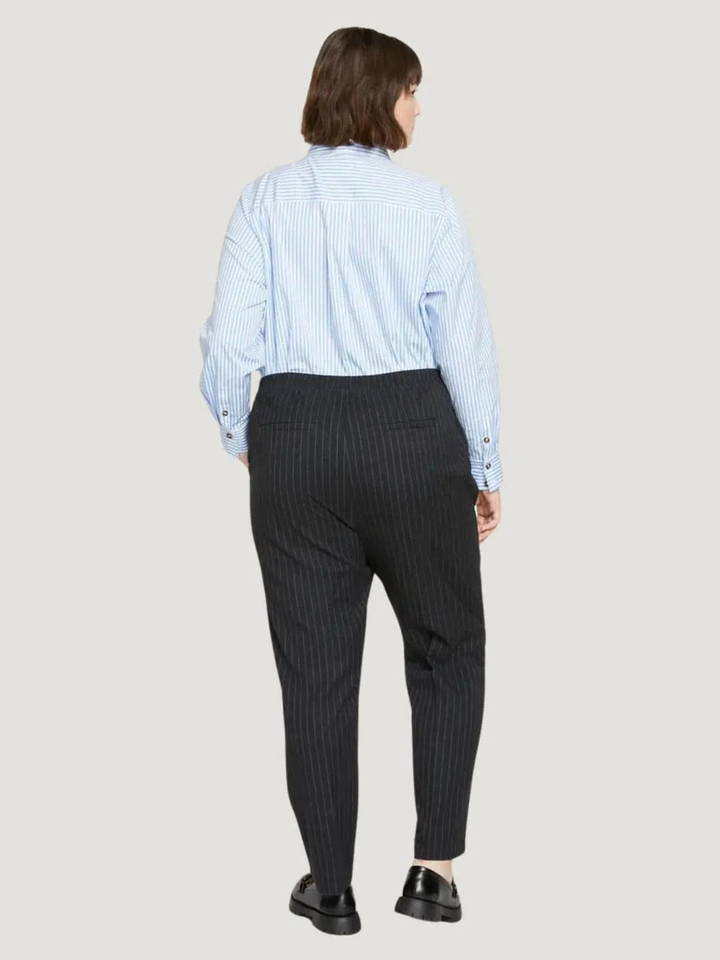 Universal Standard Universal Standard The Pinstripe Pant in 6-8 (2XS) - Bottom | Queen Anna House of Fashion Women's Luxury Fashion