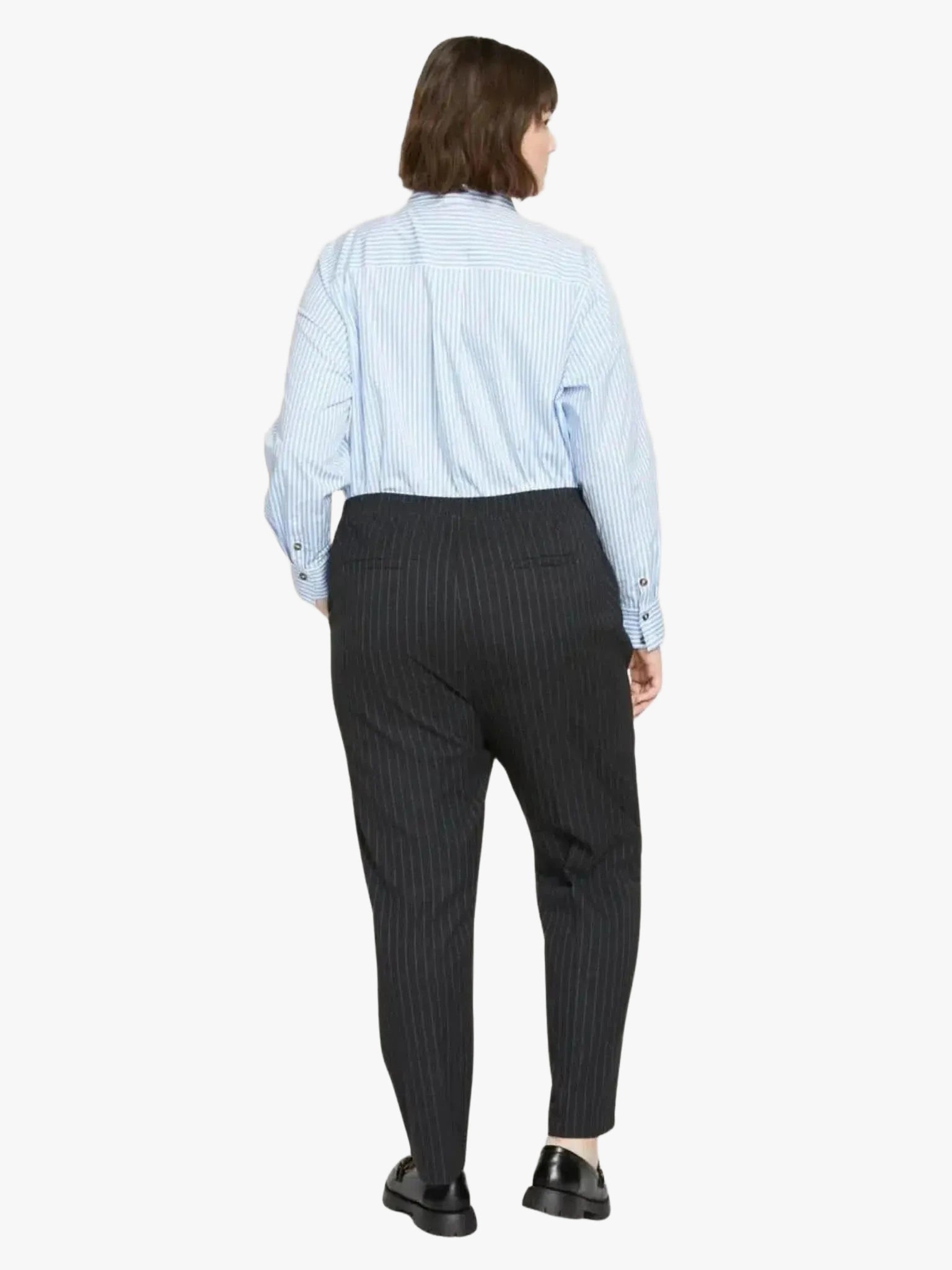 Universal Standard Universal Standard The Pinstripe Pant in 6-8 (2XS) - Bottom | Queen Anna House of Fashion Women's Luxury Fashion
