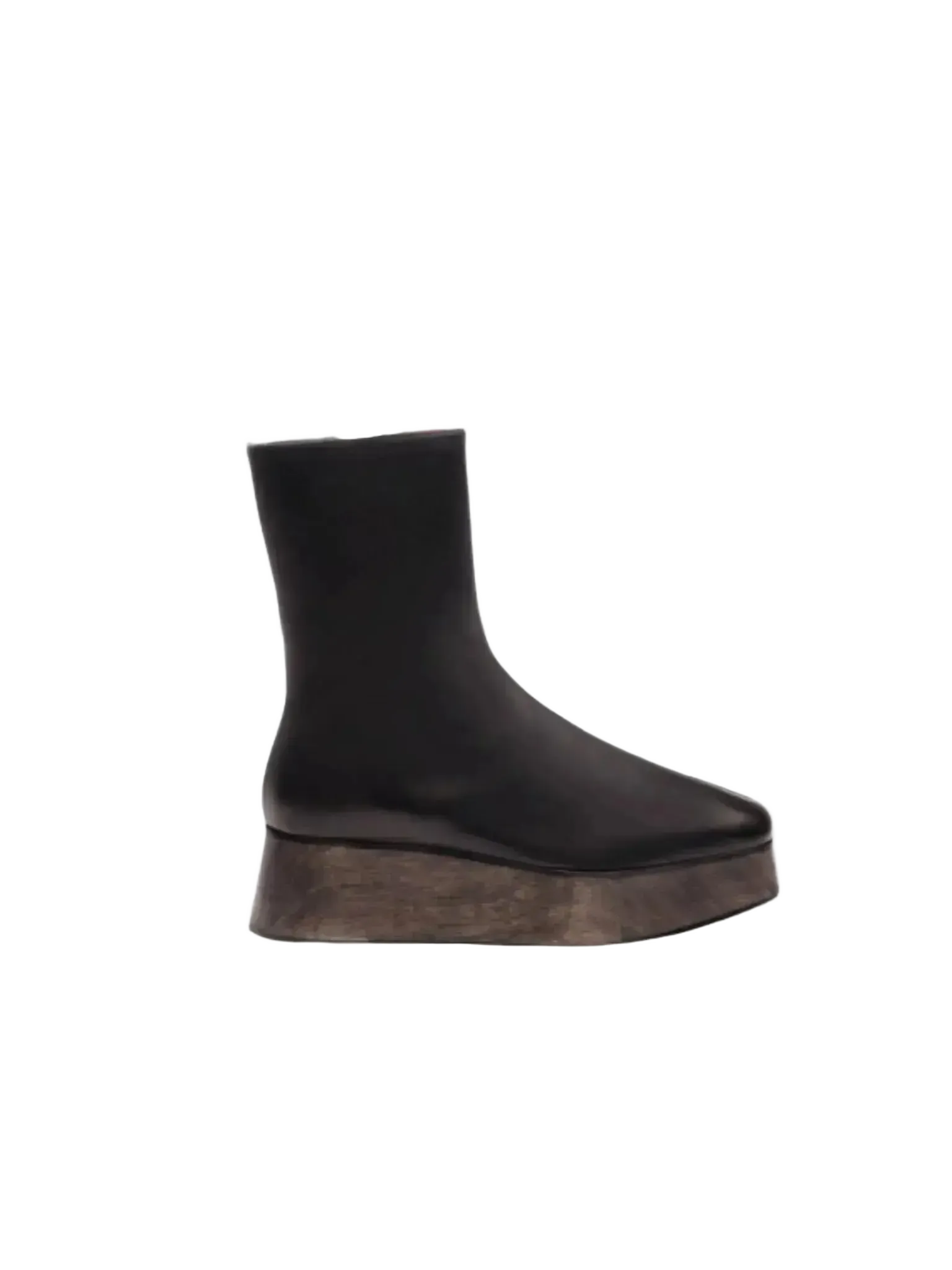 UTILITARIAN UTILITARIAN Nous Wooden Platform Boot in 36 - Shoes | Queen Anna House of Fashion Women's Luxury Fashion