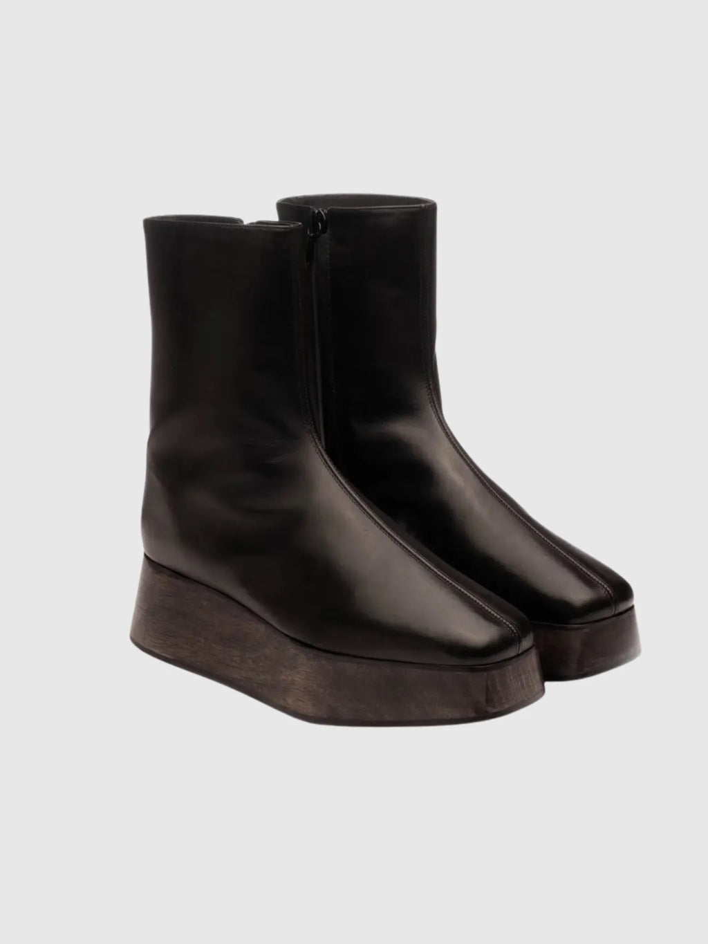 UTILITARIAN UTILITARIAN Nous Wooden Platform Boot in 36 - Shoes | Queen Anna House of Fashion Women's Luxury Fashion