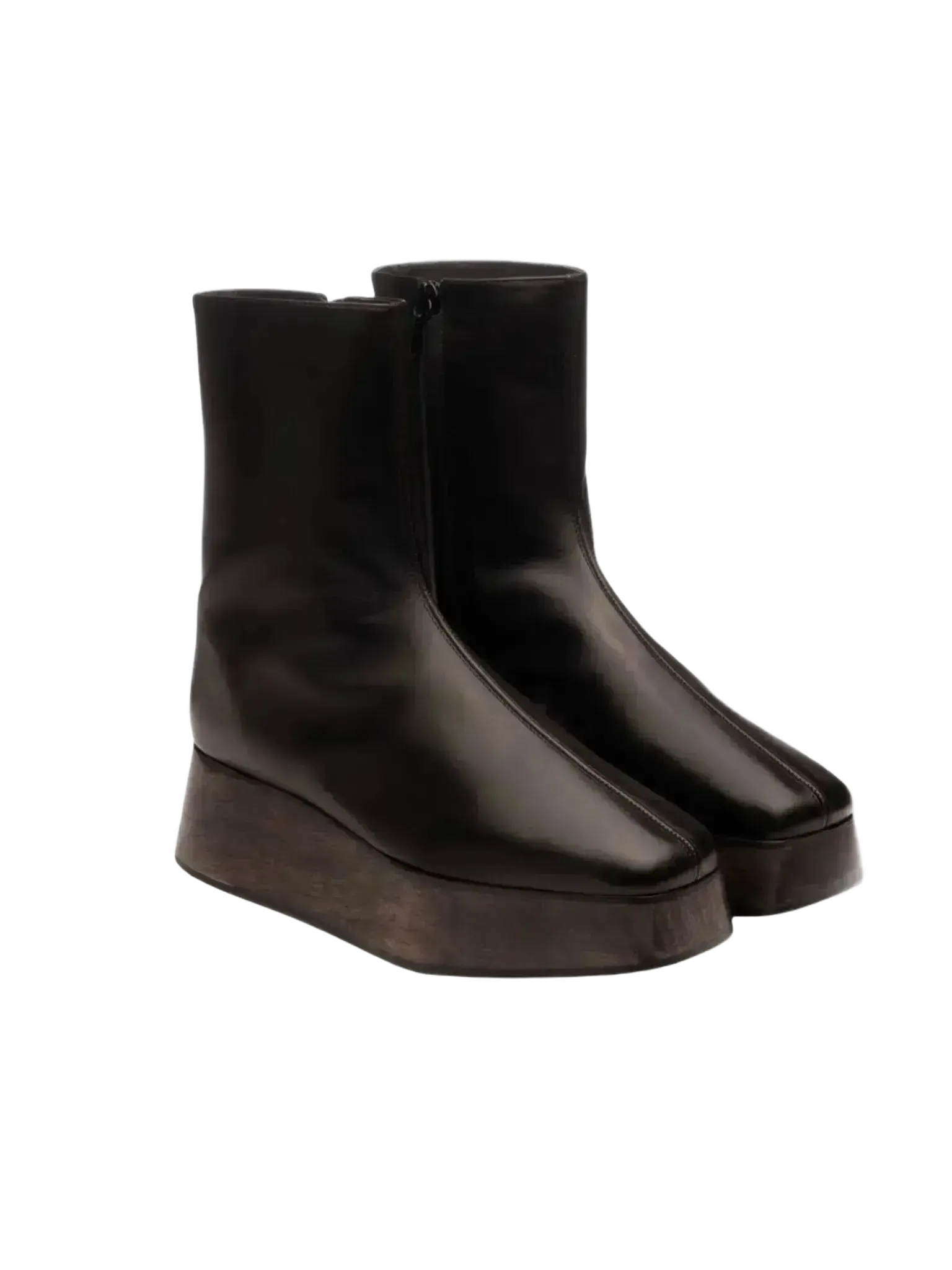 UTILITARIAN UTILITARIAN Nous Wooden Platform Boot in 36 - Shoes | Queen Anna House of Fashion Women's Luxury Fashion