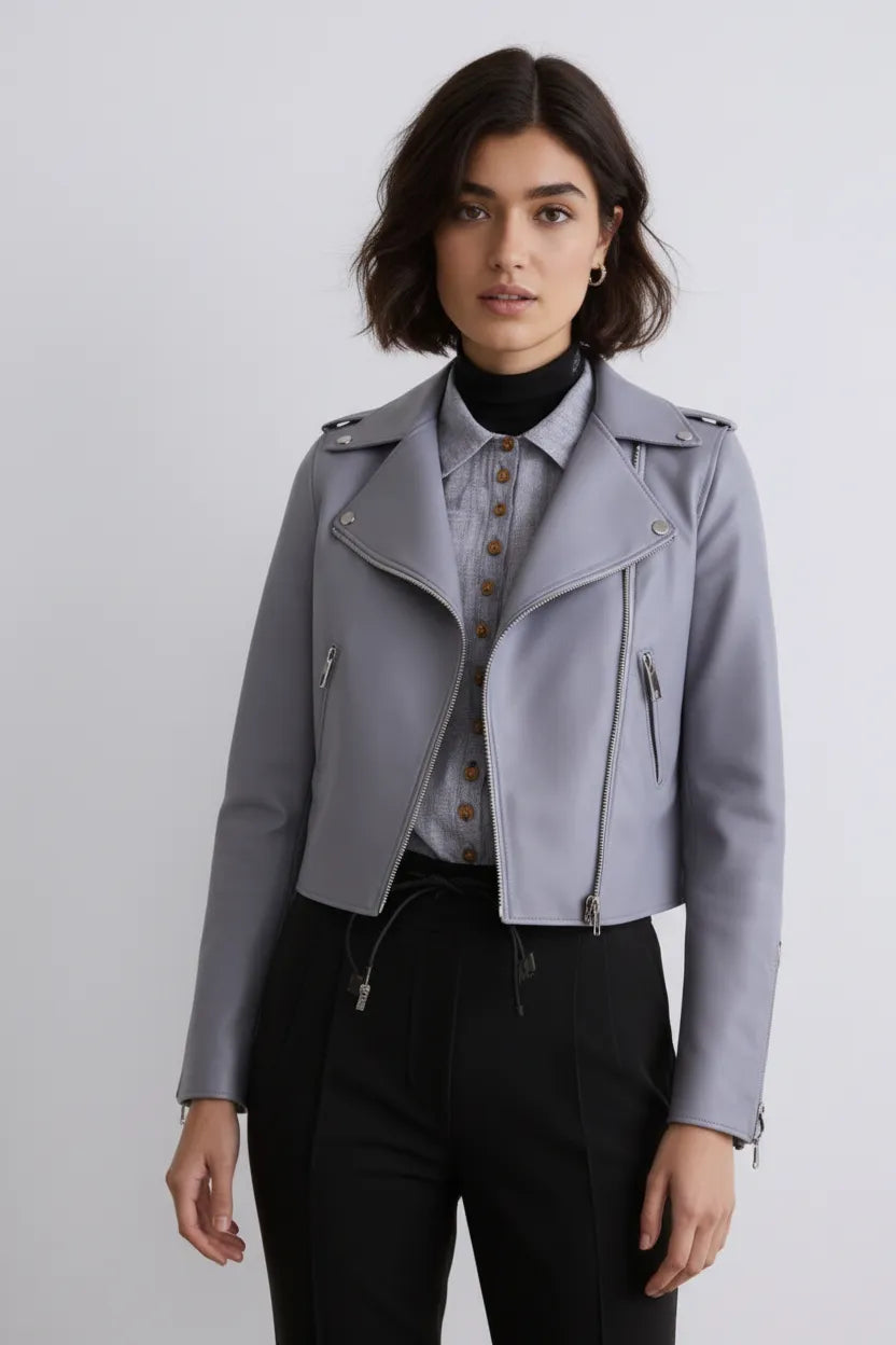 Walter Baker Walter Baker Allison Leather Jacket in S - Outerwear | Queen Anna House of Fashion Women's Luxury Fashion