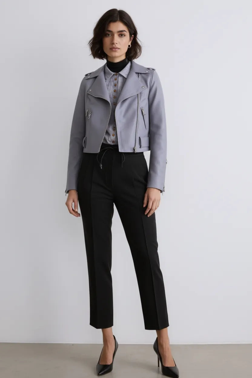 Walter Baker Walter Baker Allison Leather Jacket in XS - Outerwear | Queen Anna House of Fashion Women's Luxury Fashion