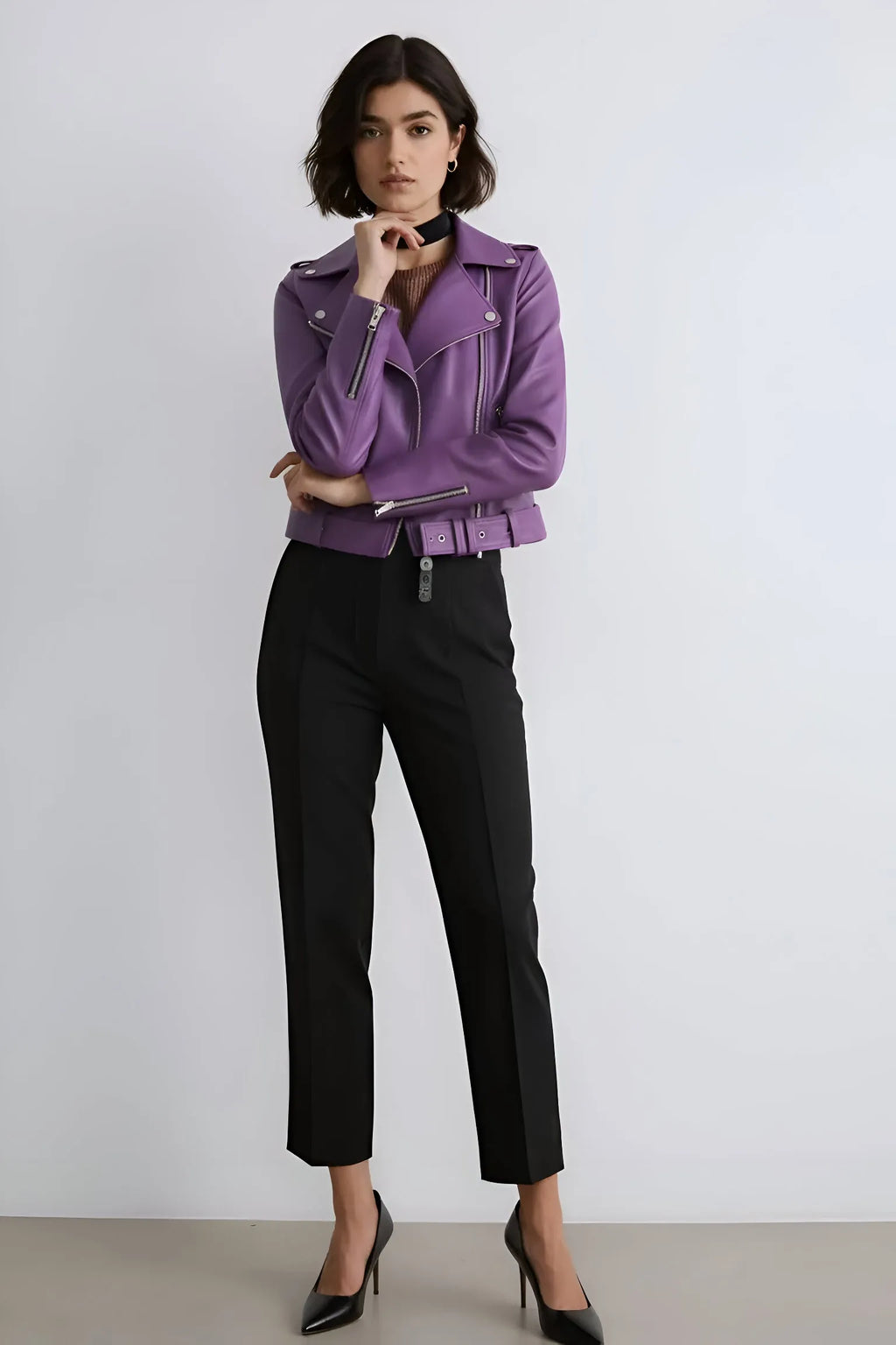 Walter Baker Walter Baker Allison Leather Jacket in XS - Outerwear | Queen Anna House of Fashion Women's Luxury Fashion