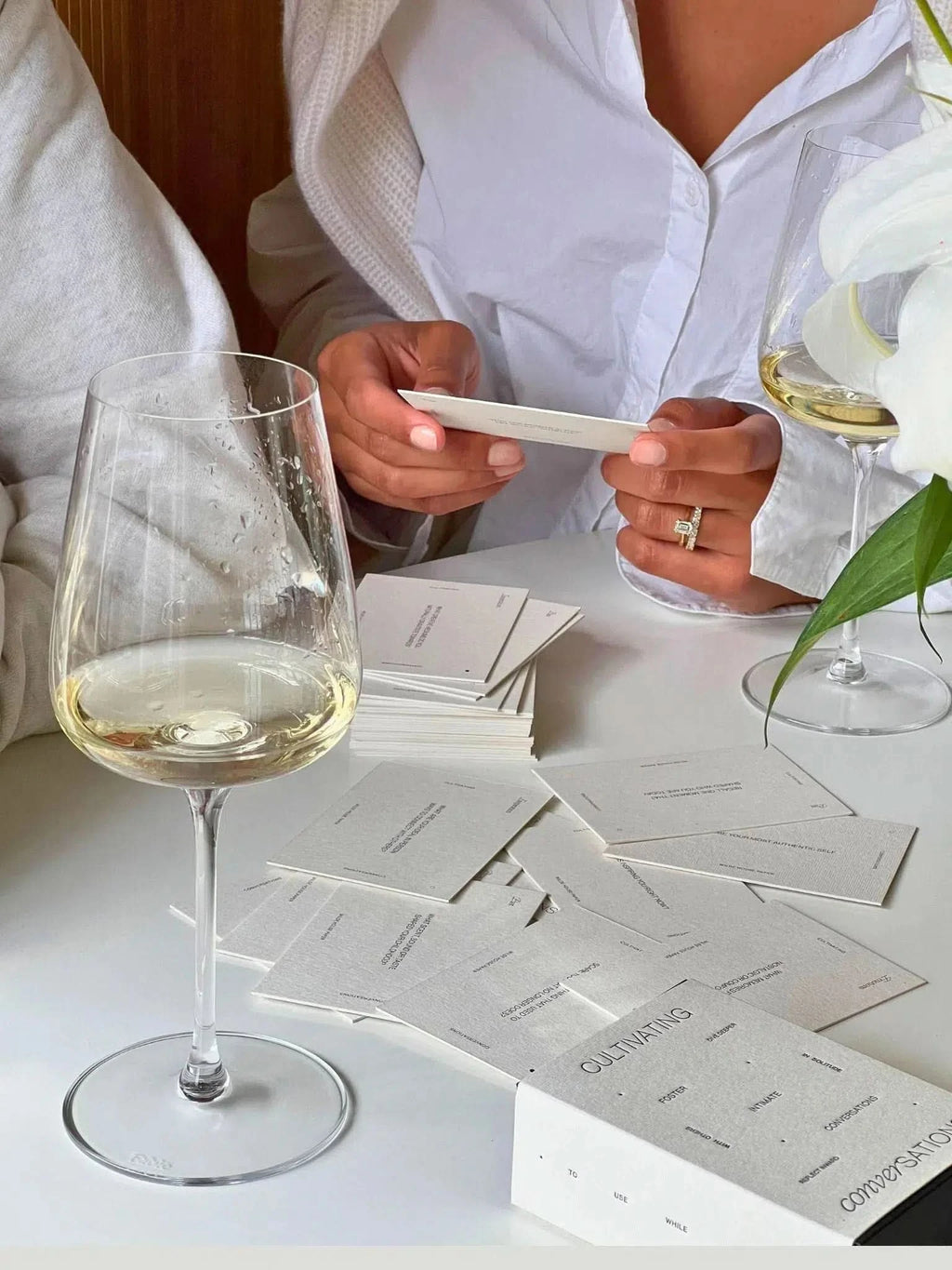 Wilde House Paper Wilde House Paper Cultivating Conversations Card Deck in Card Deck - Lifestyle | Queen Anna House of Fashion Women's Luxury Fashion