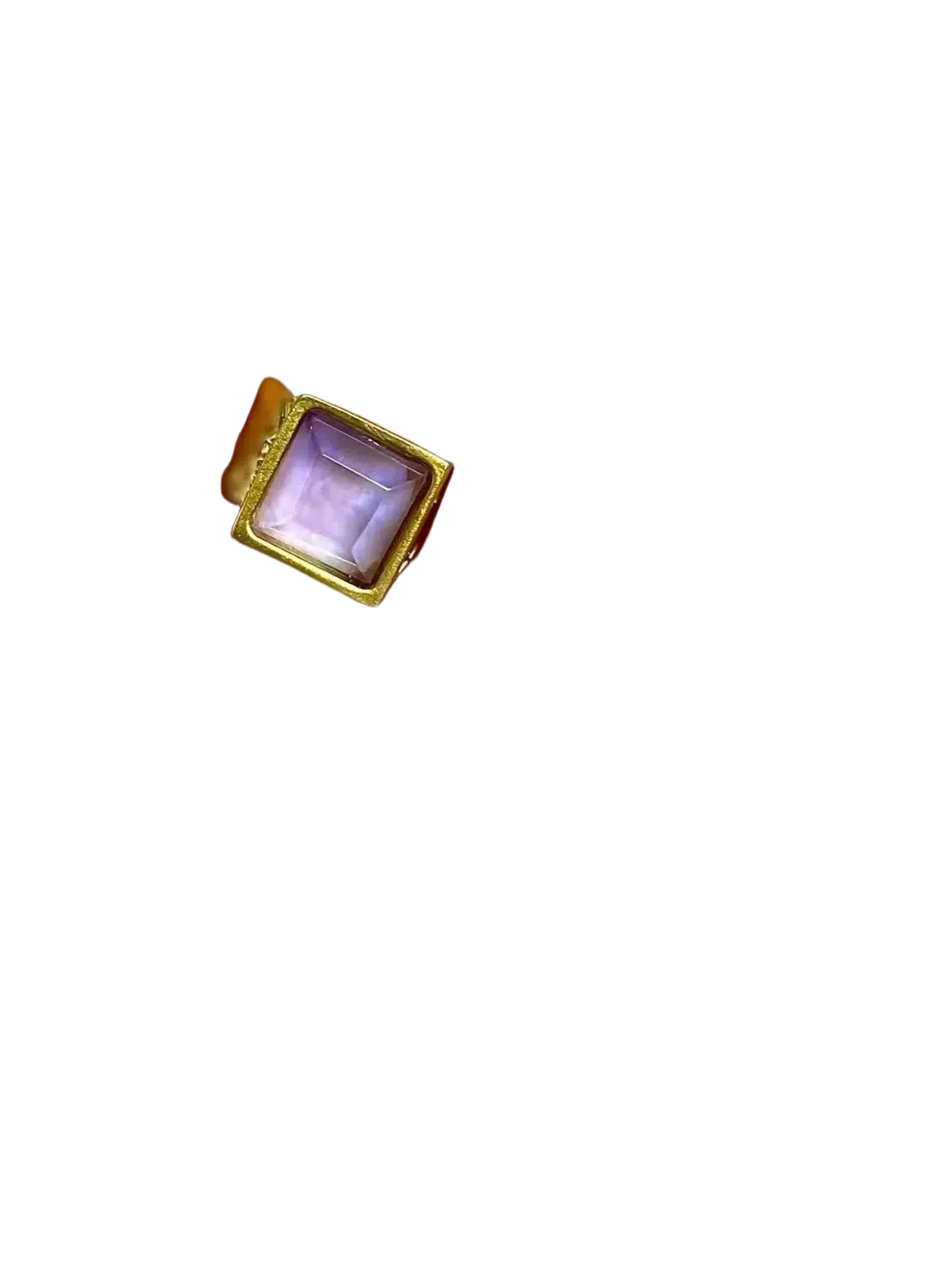 WILYMI Jewelry Co WILYMI Jewelry Amethyst Square Ring in Adjustable - Accessories | Queen Anna House of Fashion Women's Luxury Fashion