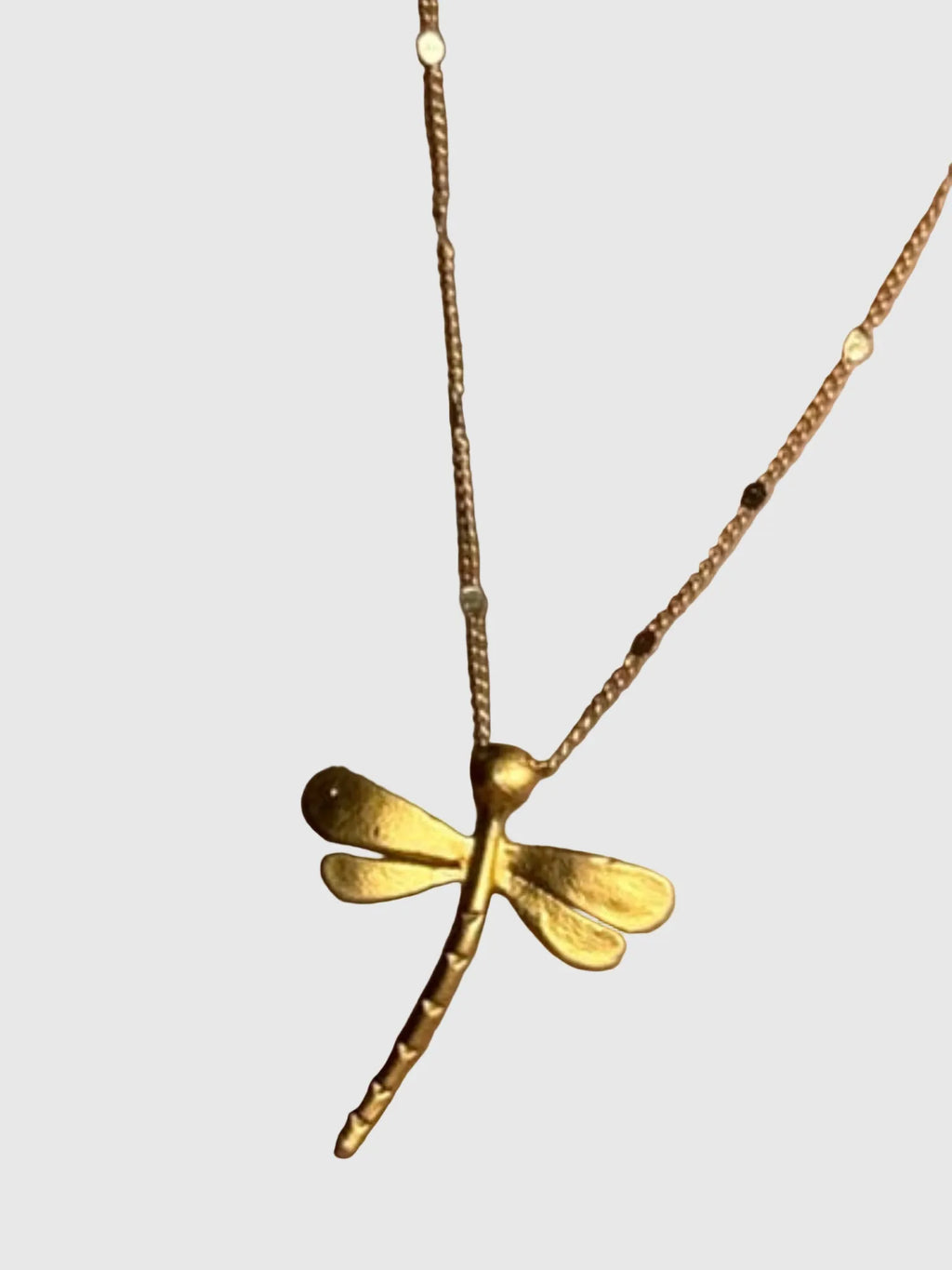 WILYMI Jewelry Co WILYMI Jewelry Co Limitless Mini Dragonfly Necklace in Gold - Accessories | Queen Anna House of Fashion Women's Luxury Fashion